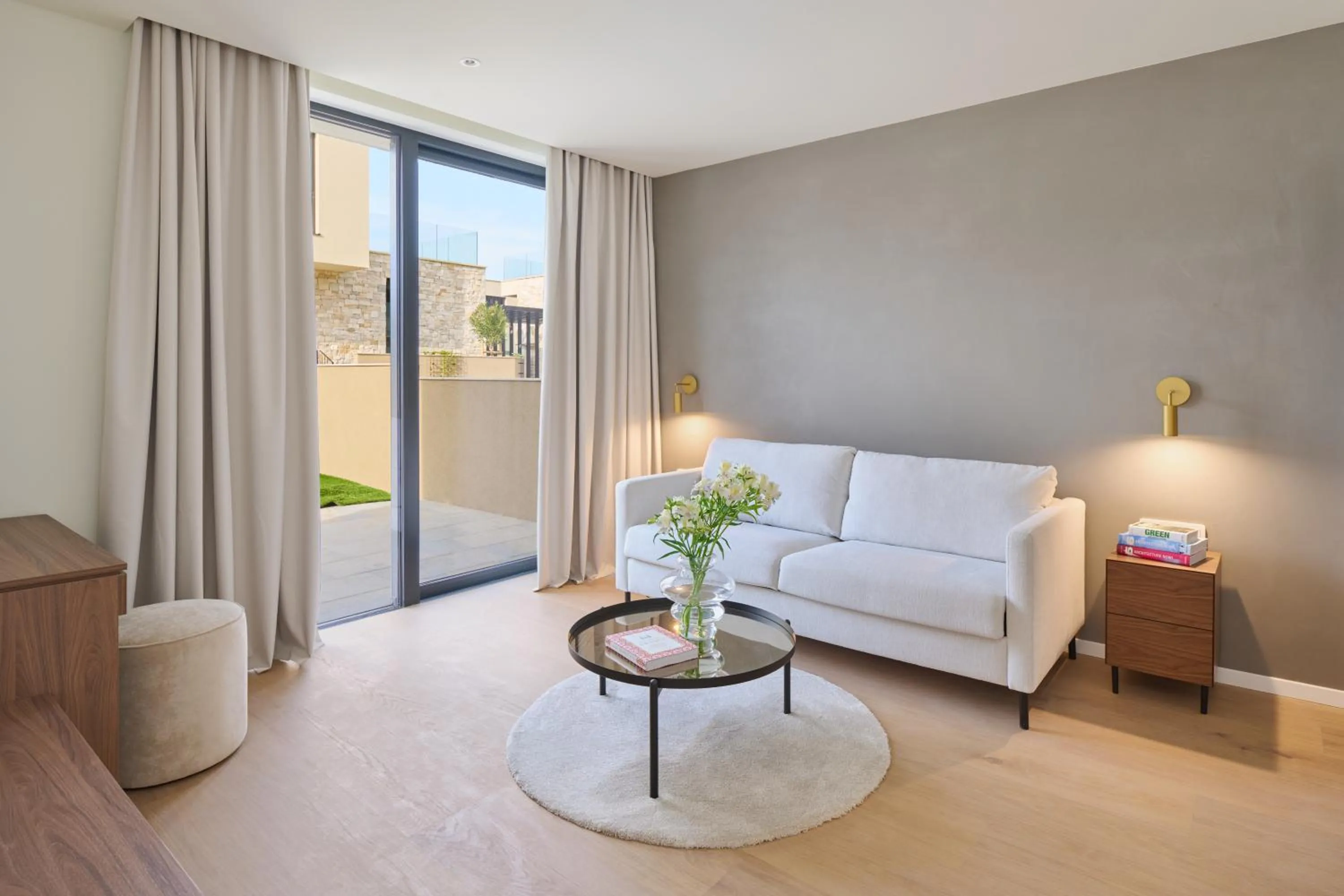 Living room in Petram Resort & Residences