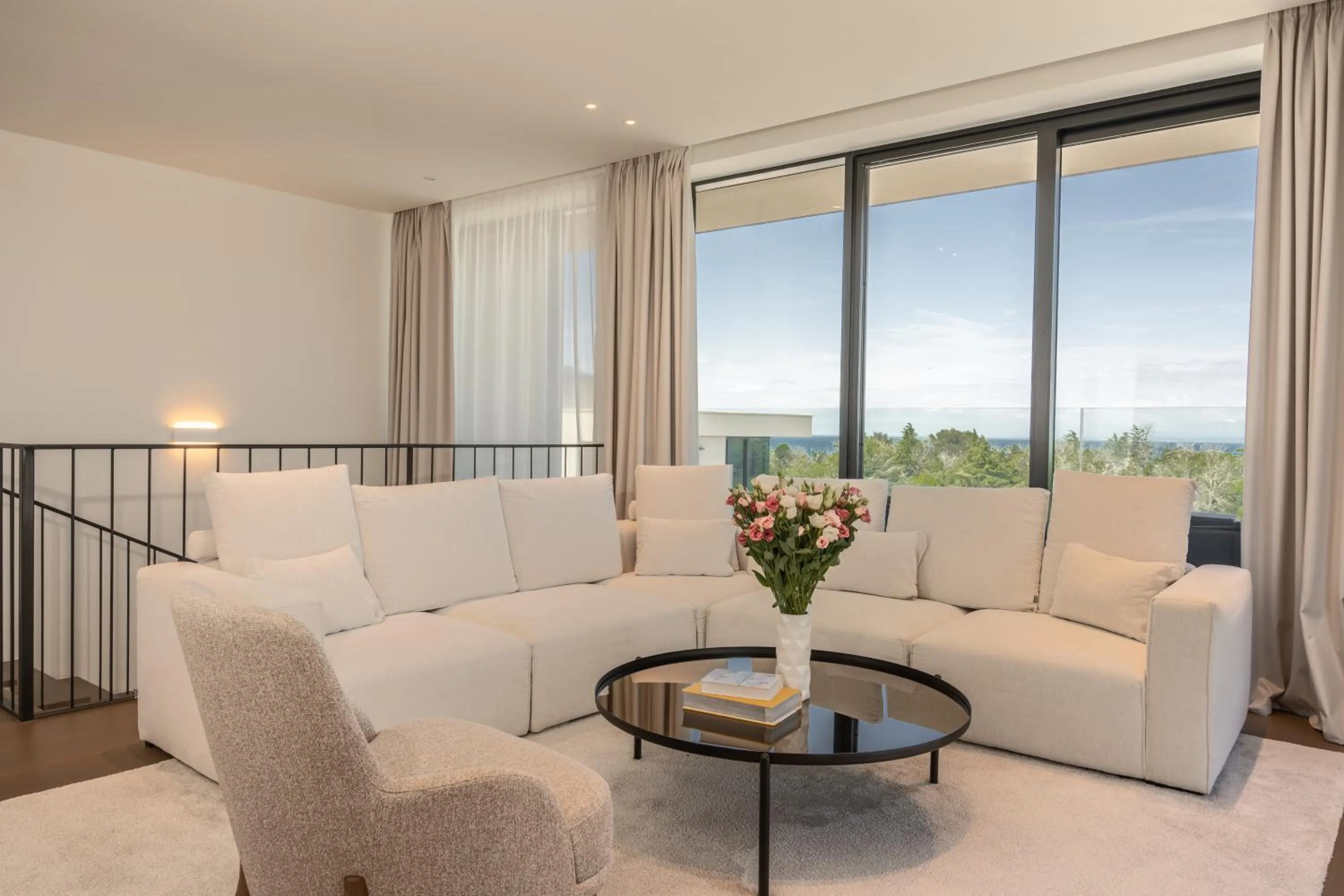 Living room in Petram Resort & Residences