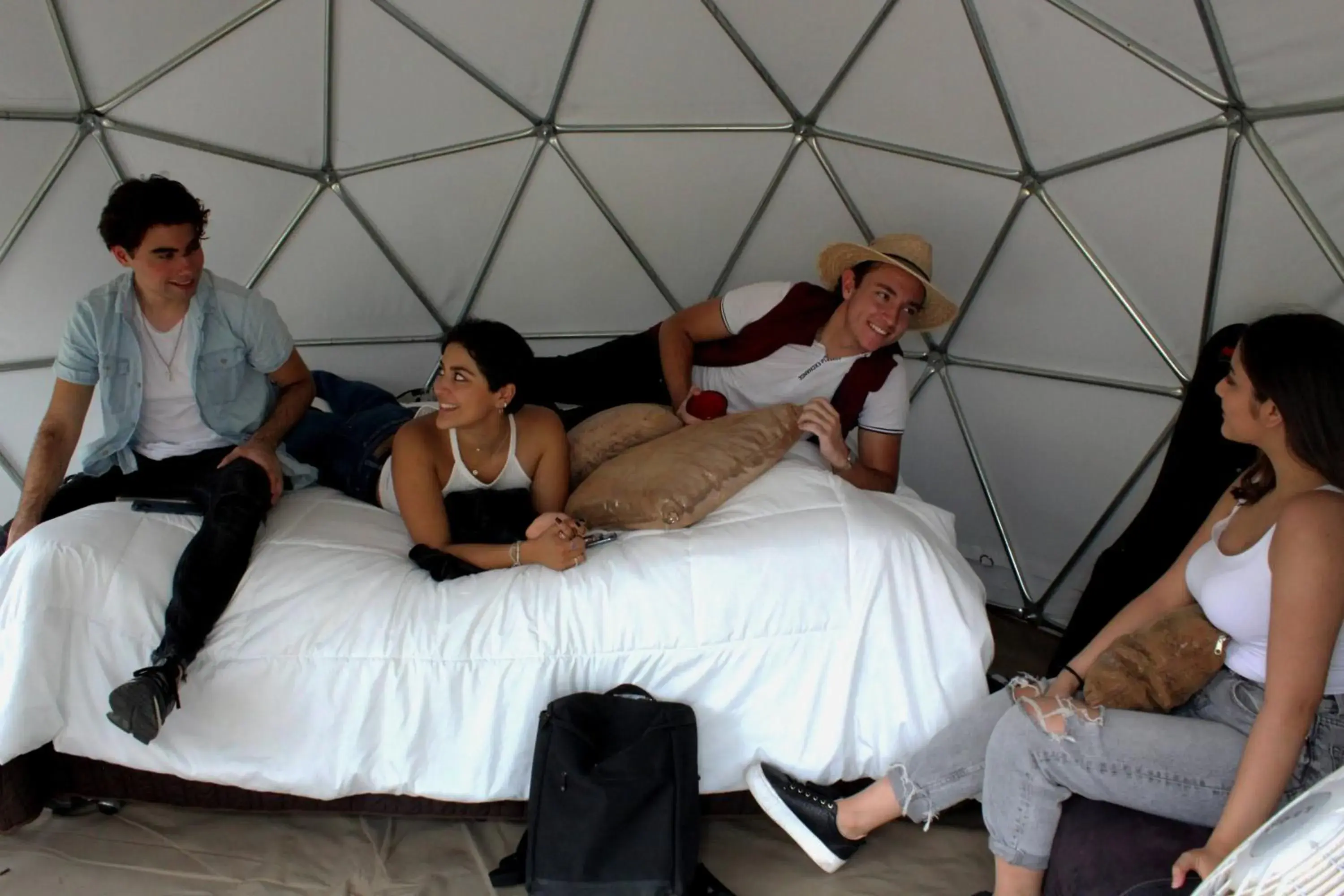 Tent in Echological Hotel, Restaurante & Spa Tent in Echological Hotel, Restaurante & Spa