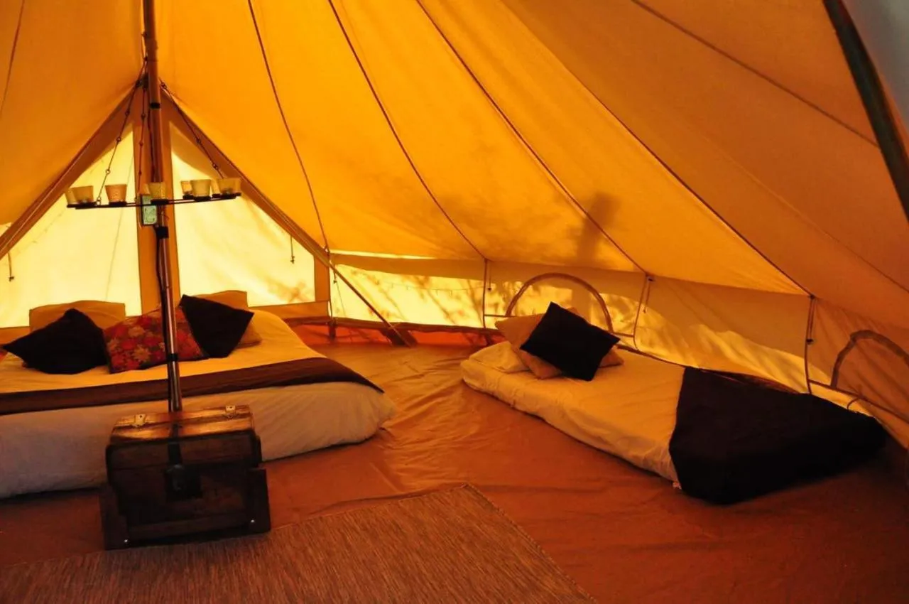 Bed in Echological Hotel, Restaurante & Spa