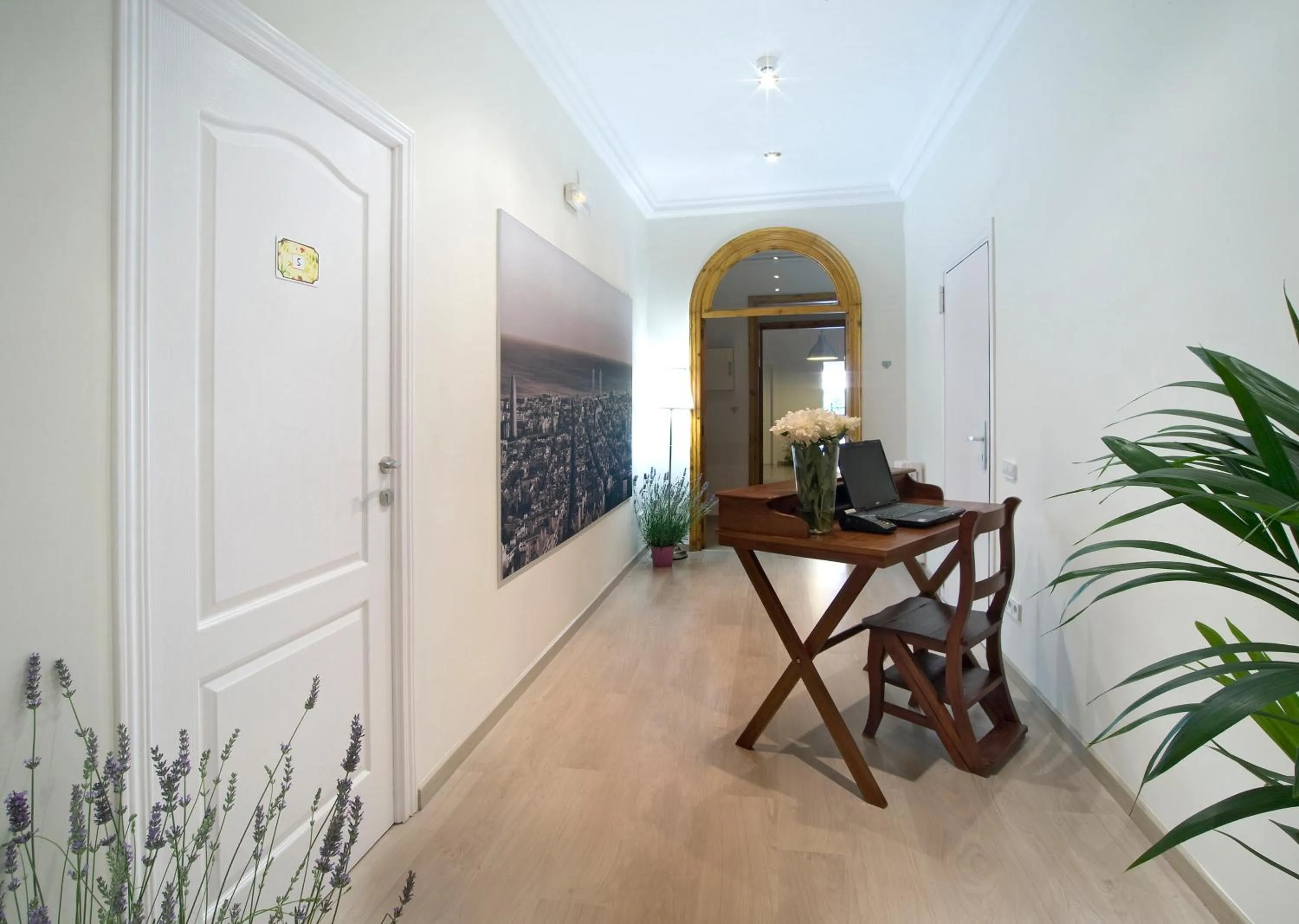 Lobby or reception in Blanc Guest House