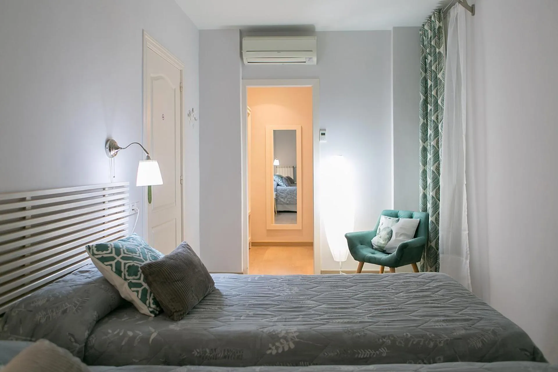 Bed in Blanc Guest House