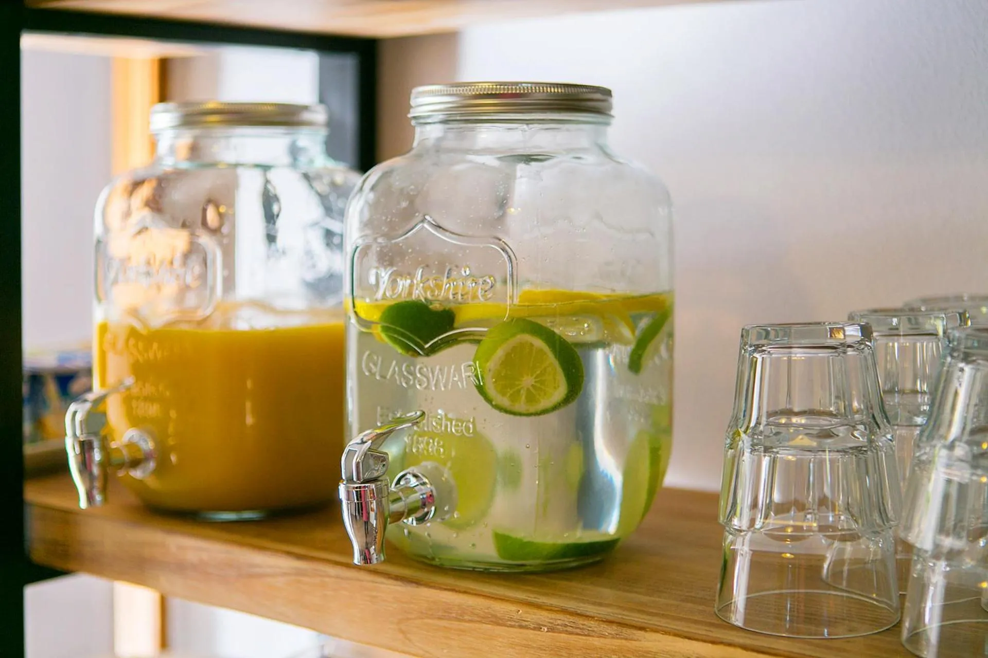 Drinks in Blanc Guest House