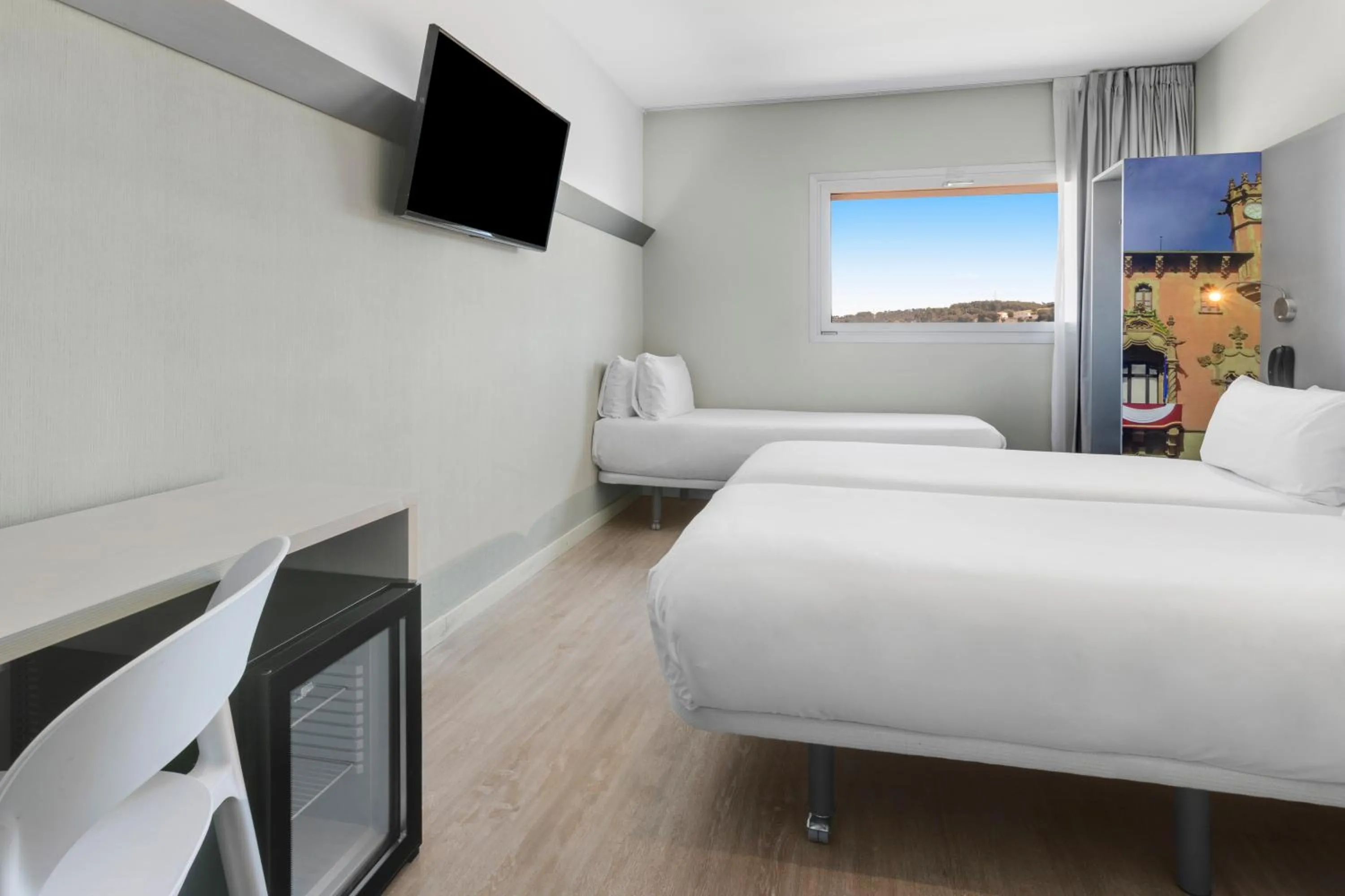 Bed in B&B HOTEL Figueres