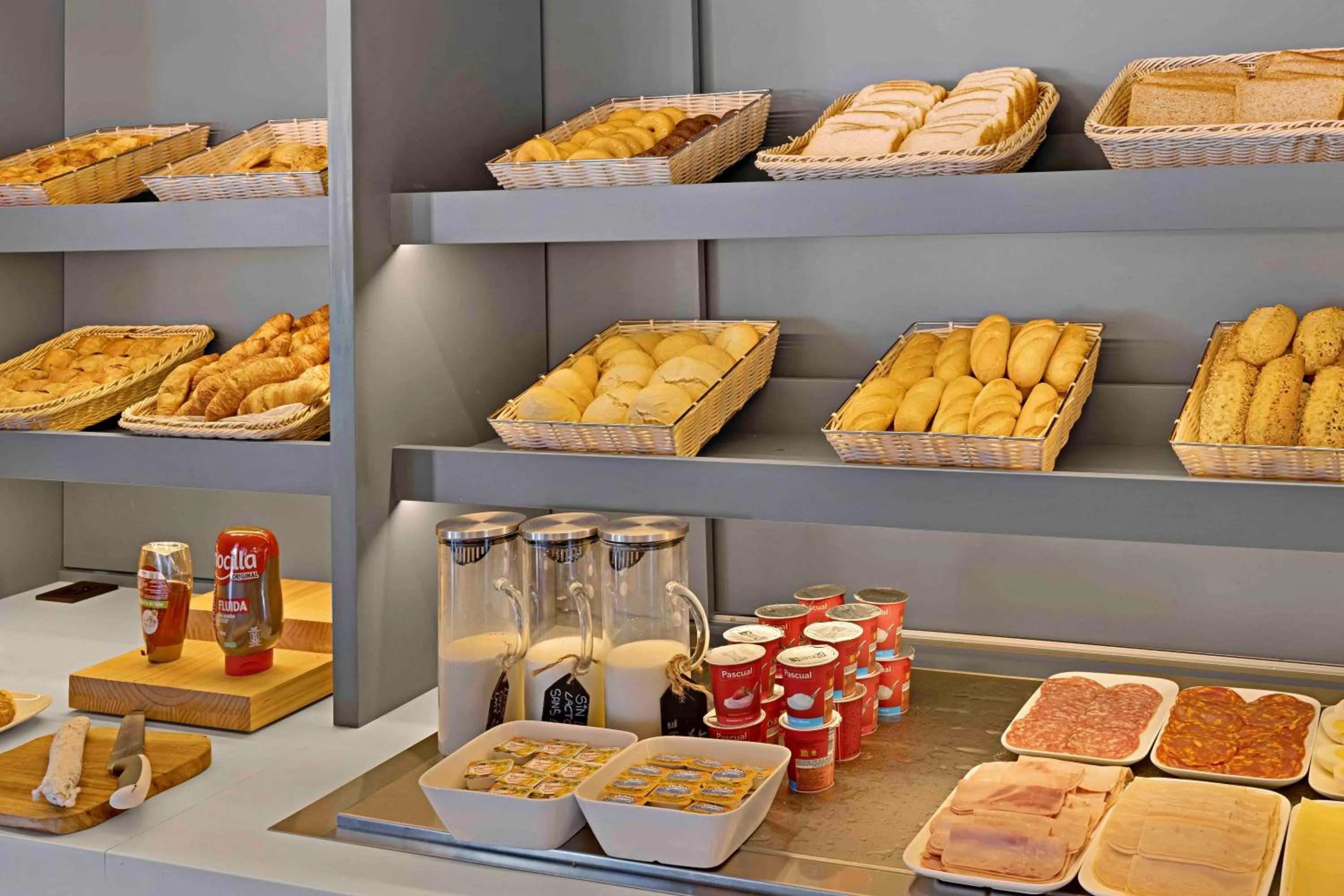 Buffet breakfast in B&B HOTEL Figueres