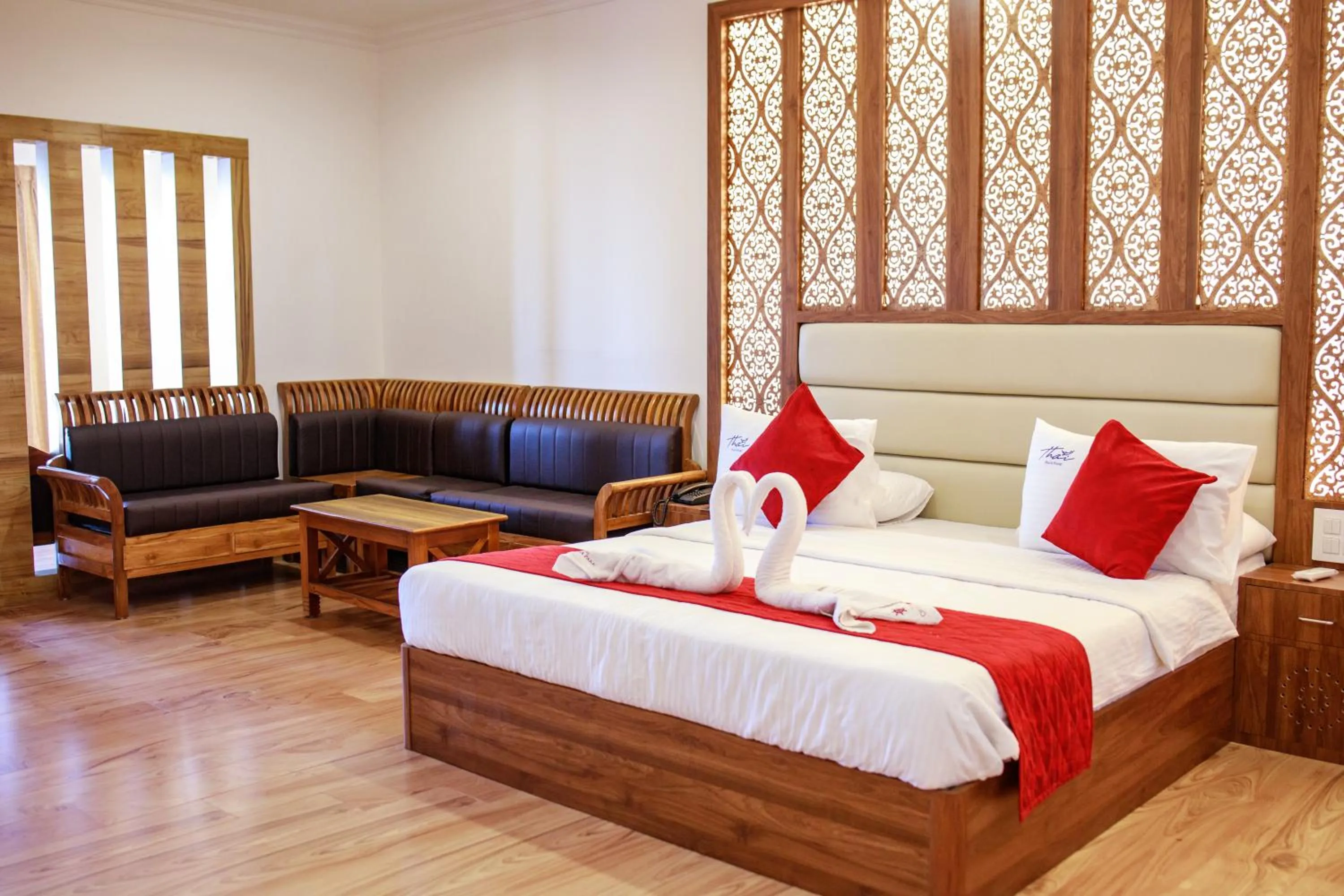 Bed in Thai Beach Resort