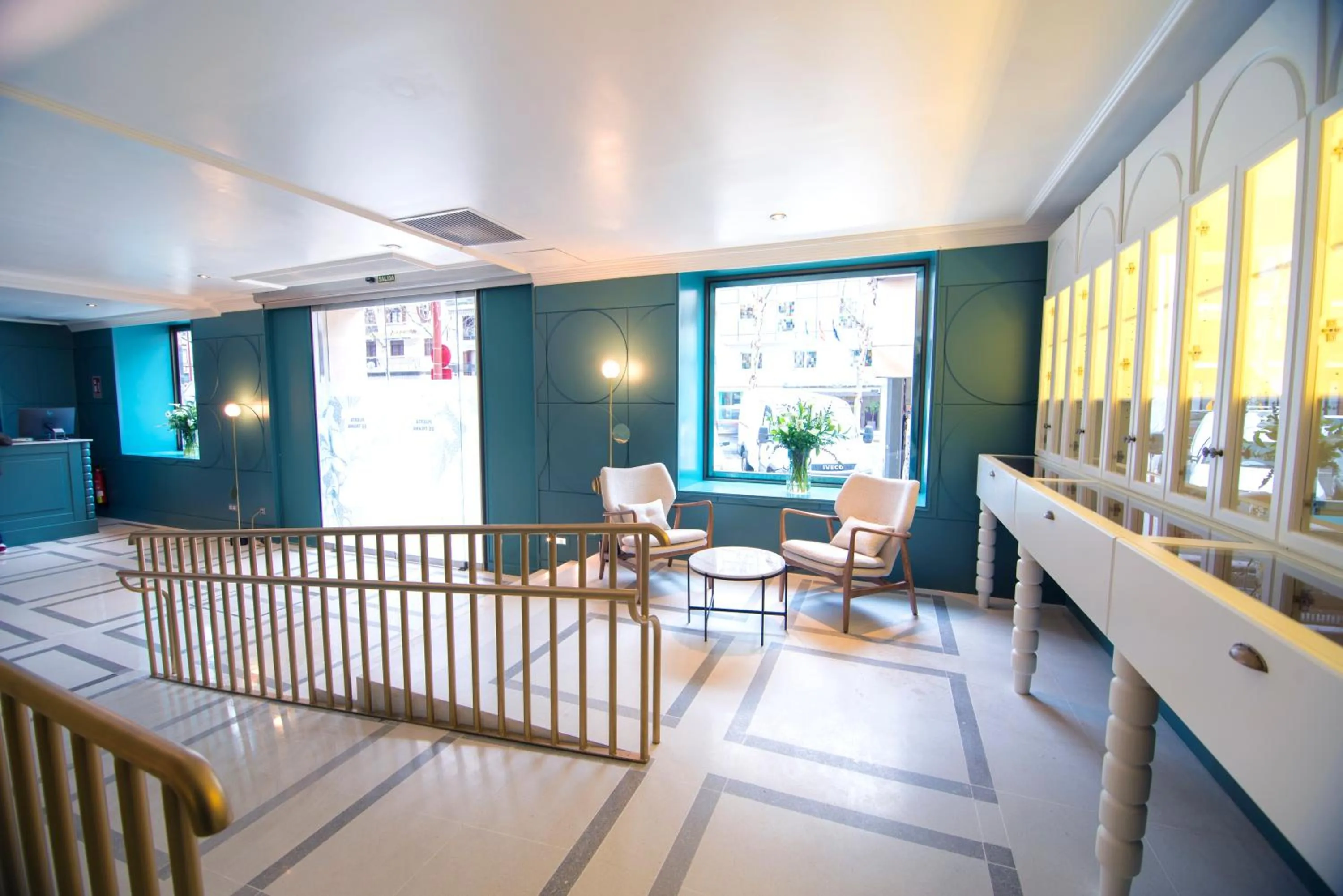 Lobby or reception in Petit Palace Puerta de Triana