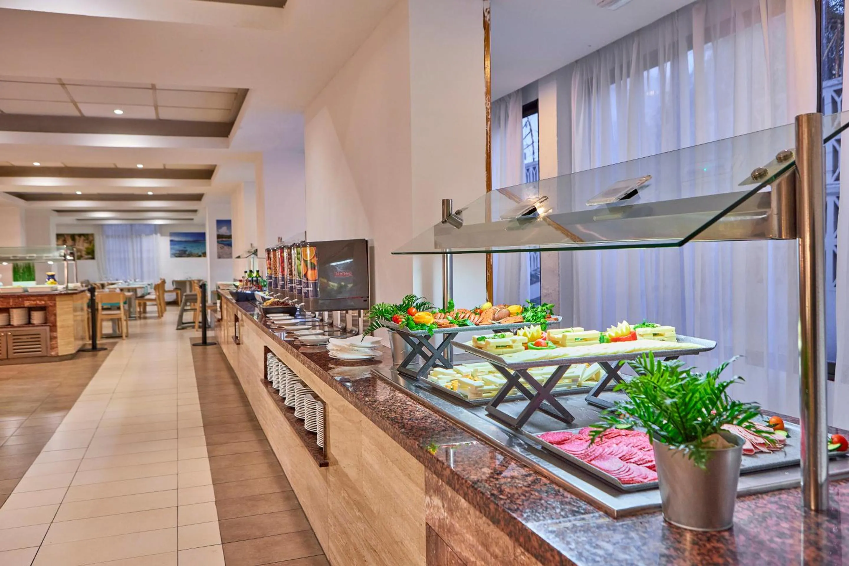 Buffet breakfast in Hotel Ilusion Calma & Spa