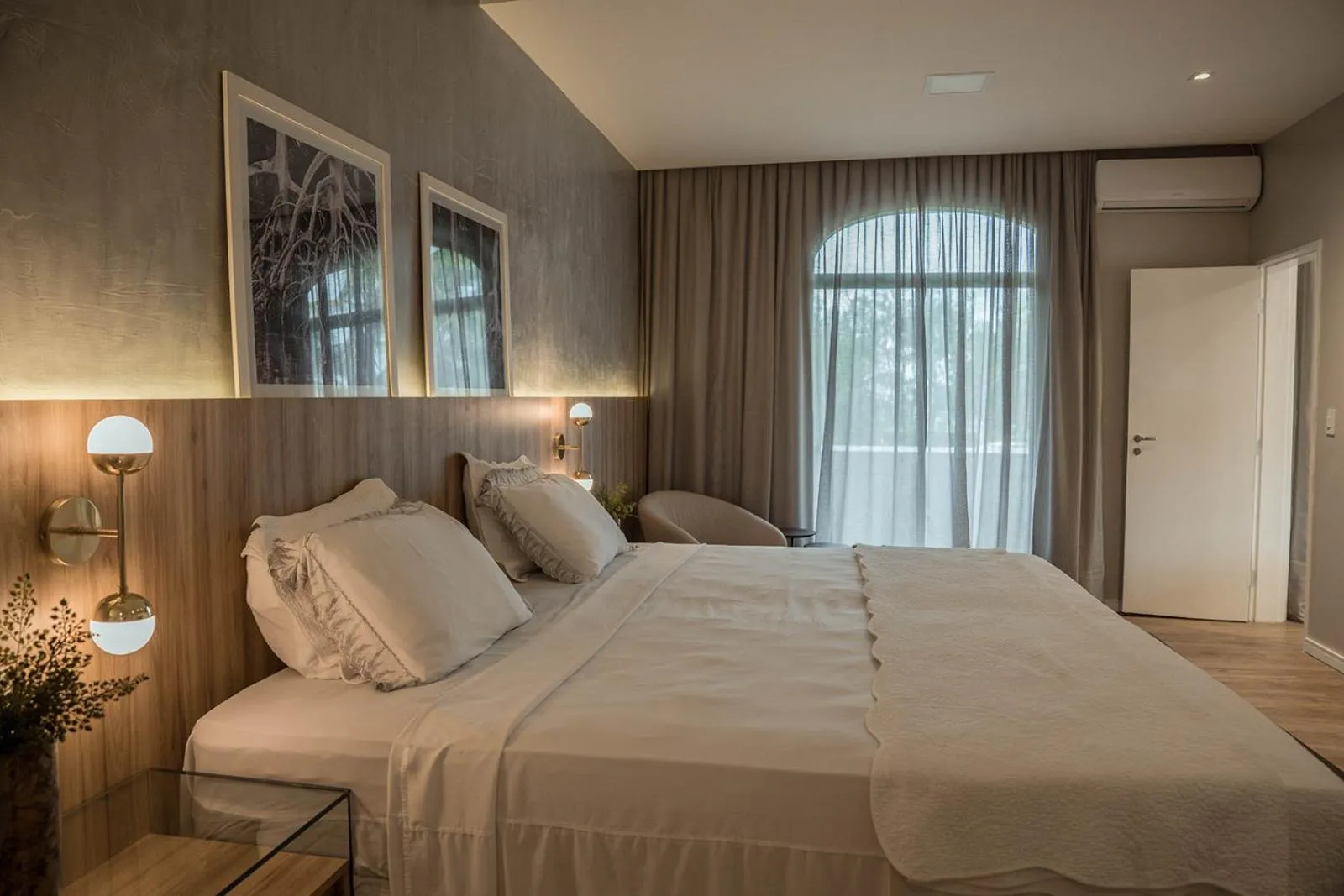 Bedroom, Bed in Blue Tree Premium São Luis