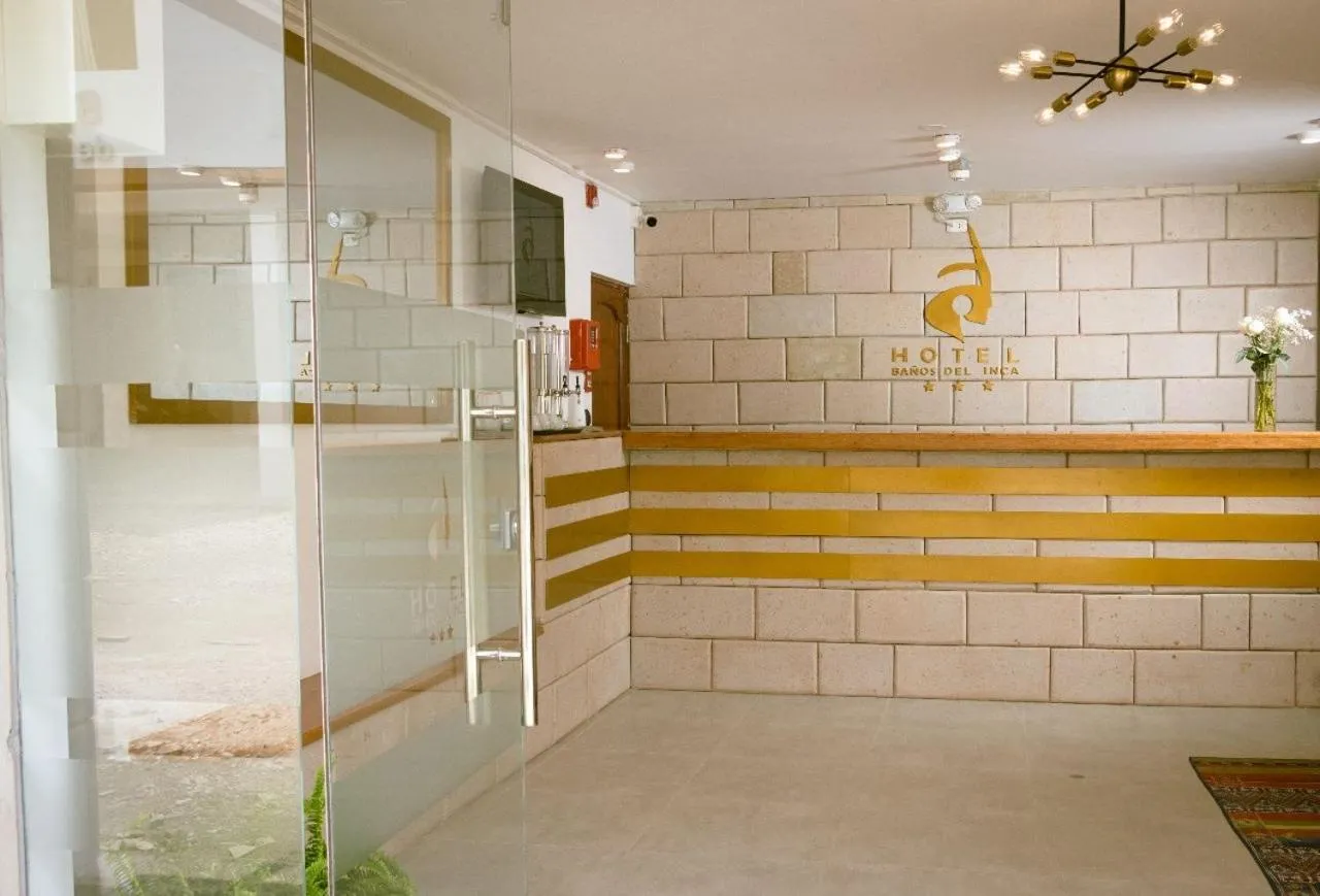 Lobby or reception in Baños del Inca Premium Hotel