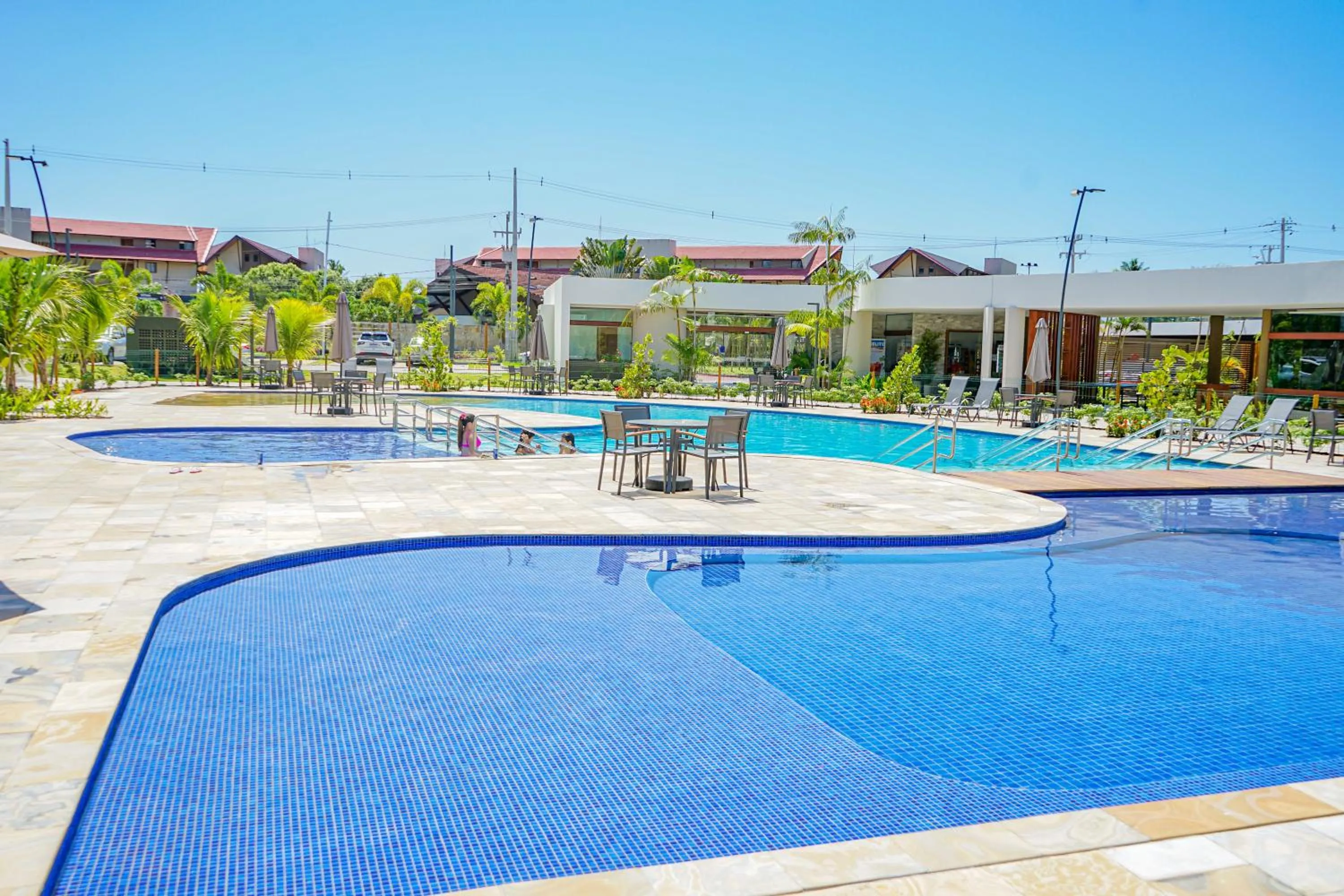 Swimming pool in Mana Beach Experience By Mai