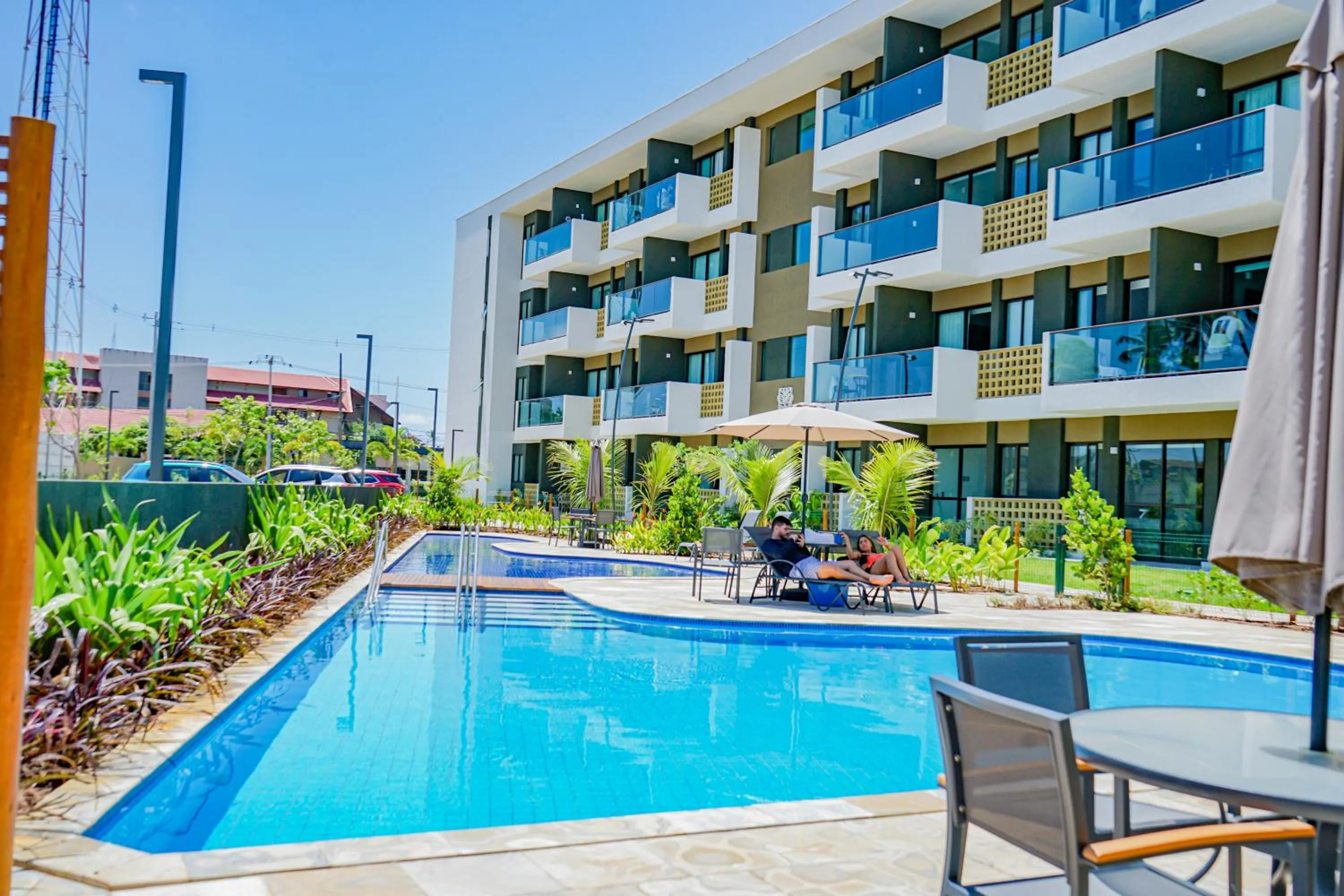 Swimming pool in Mana Beach Experience By Mai