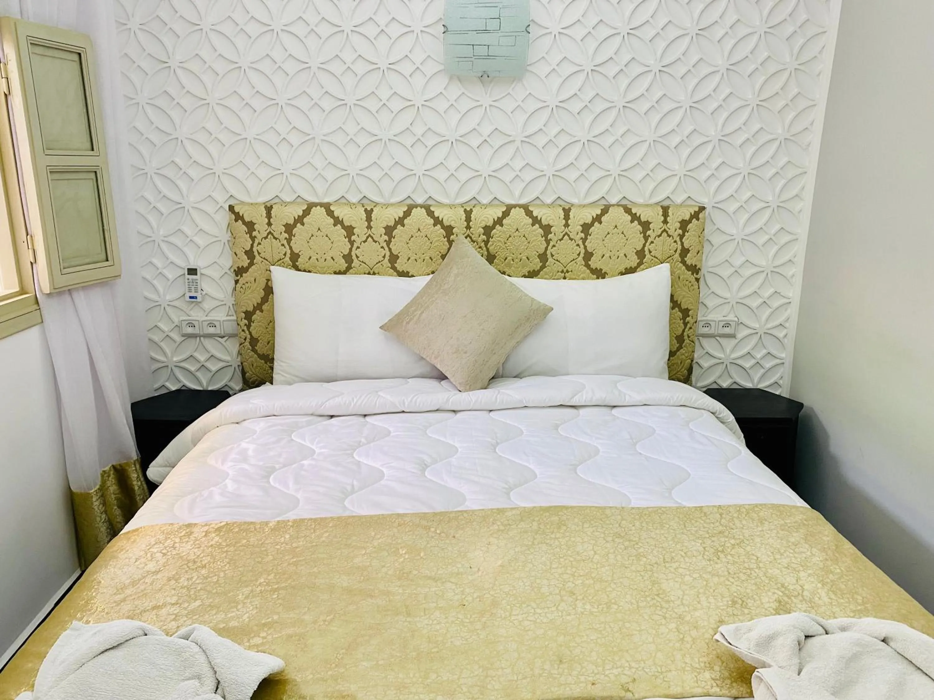 Bed in DAR Riad Jomana