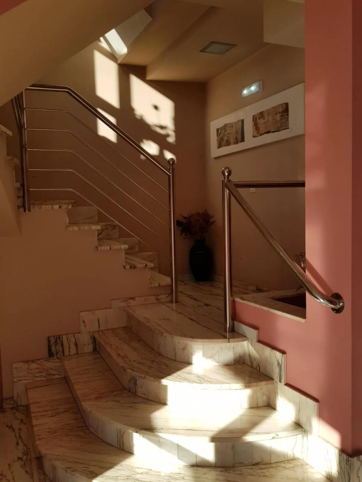 Lobby or reception in Hotel las Cruces