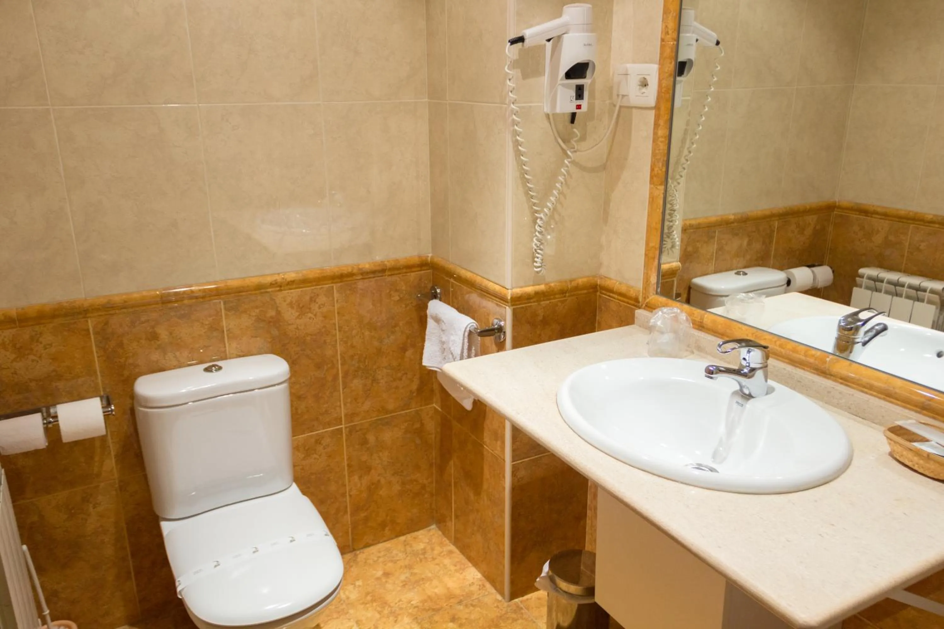 Bathroom in Hotel las Cruces