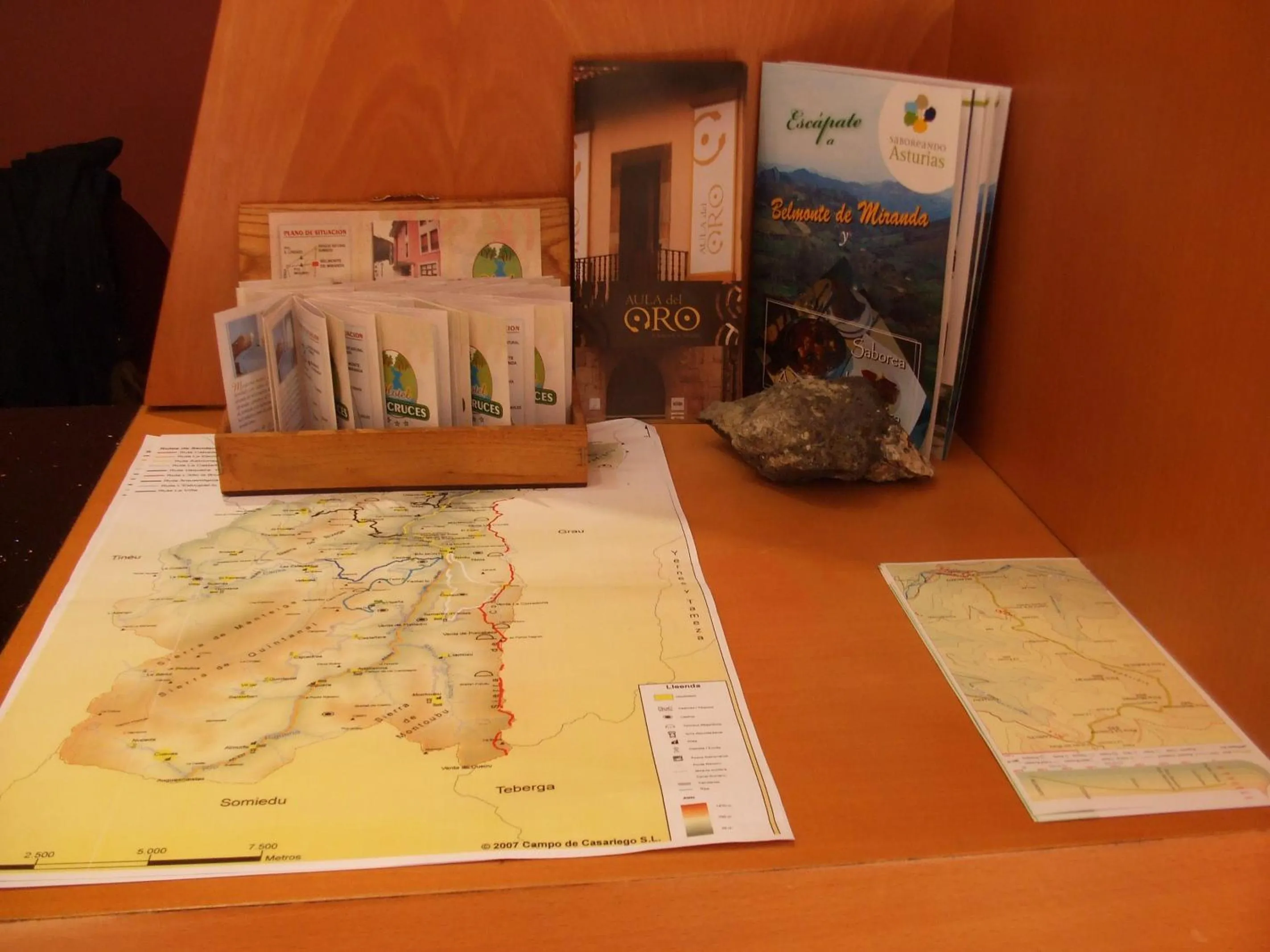 Lobby or reception in Hotel las Cruces