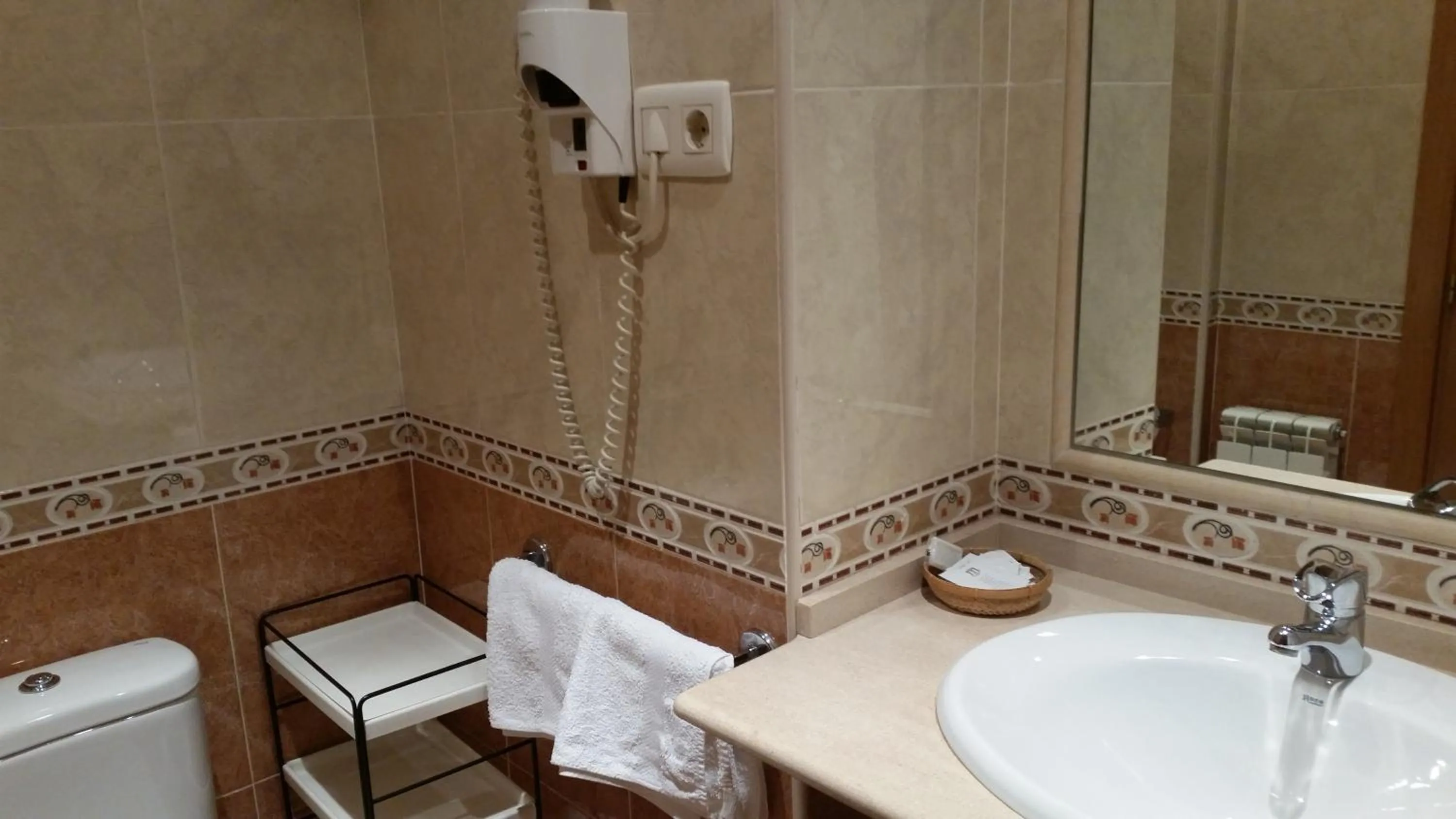 Bathroom in Hotel las Cruces