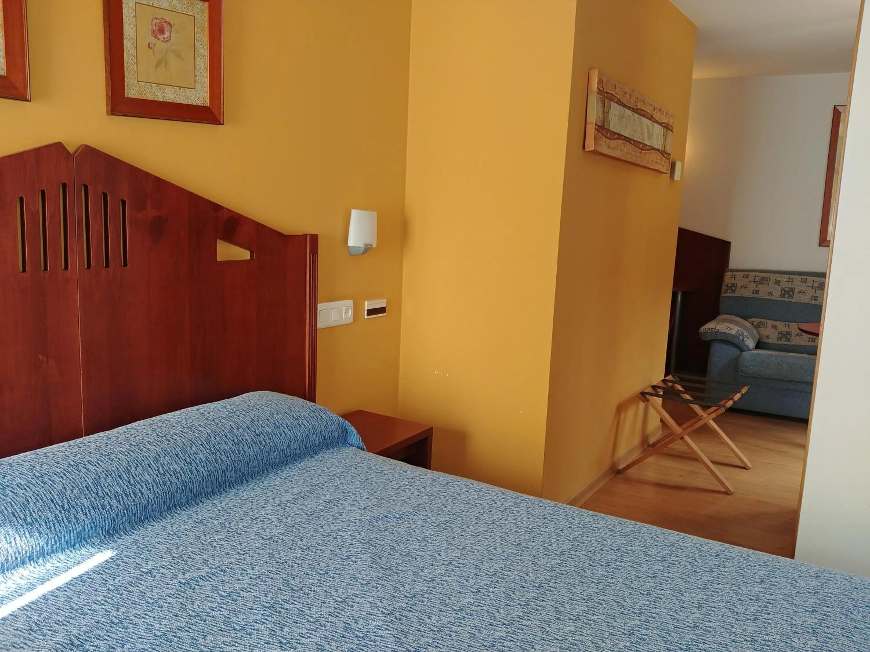 Bed in Hotel las Cruces