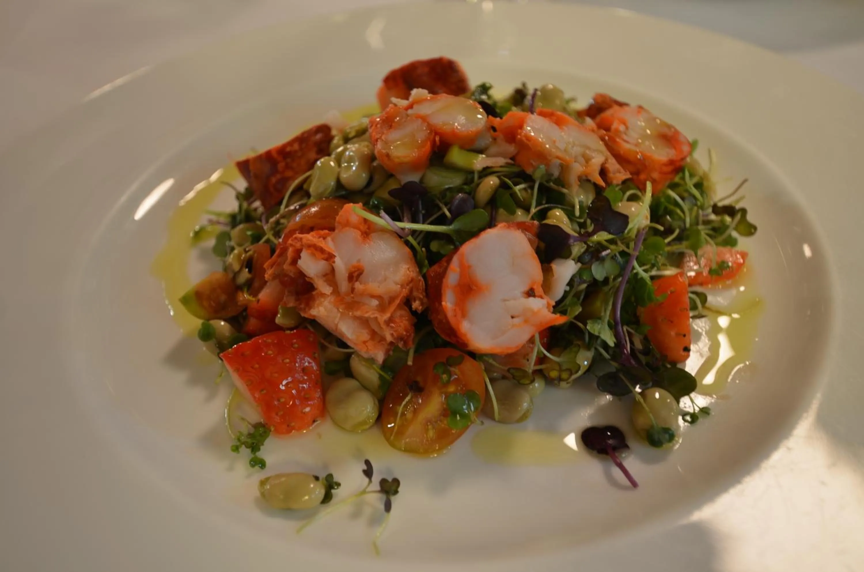 Food close-up in Hotel Galena Mas Comangau