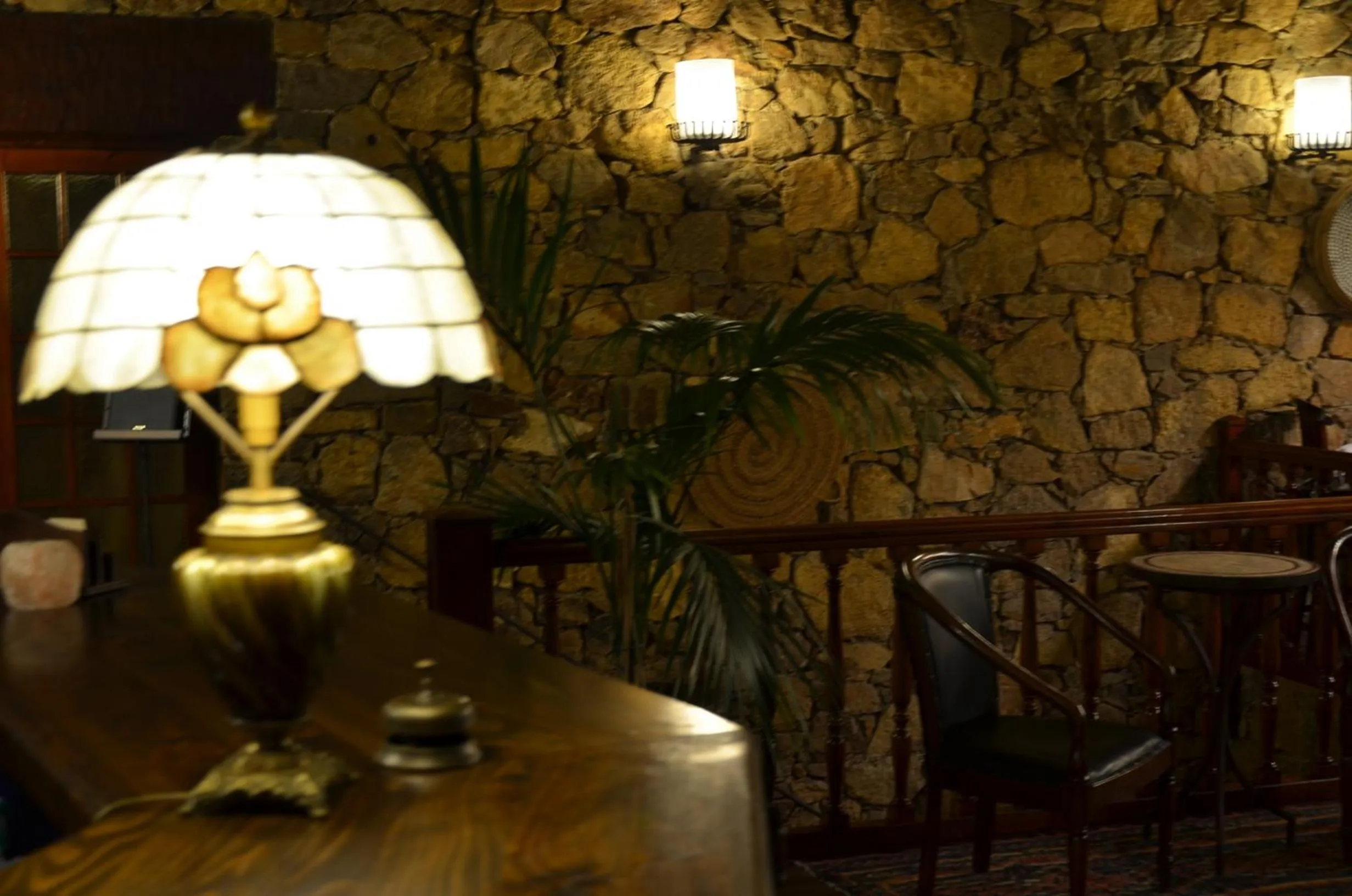 Lobby or reception in Hotel Galena Mas Comangau