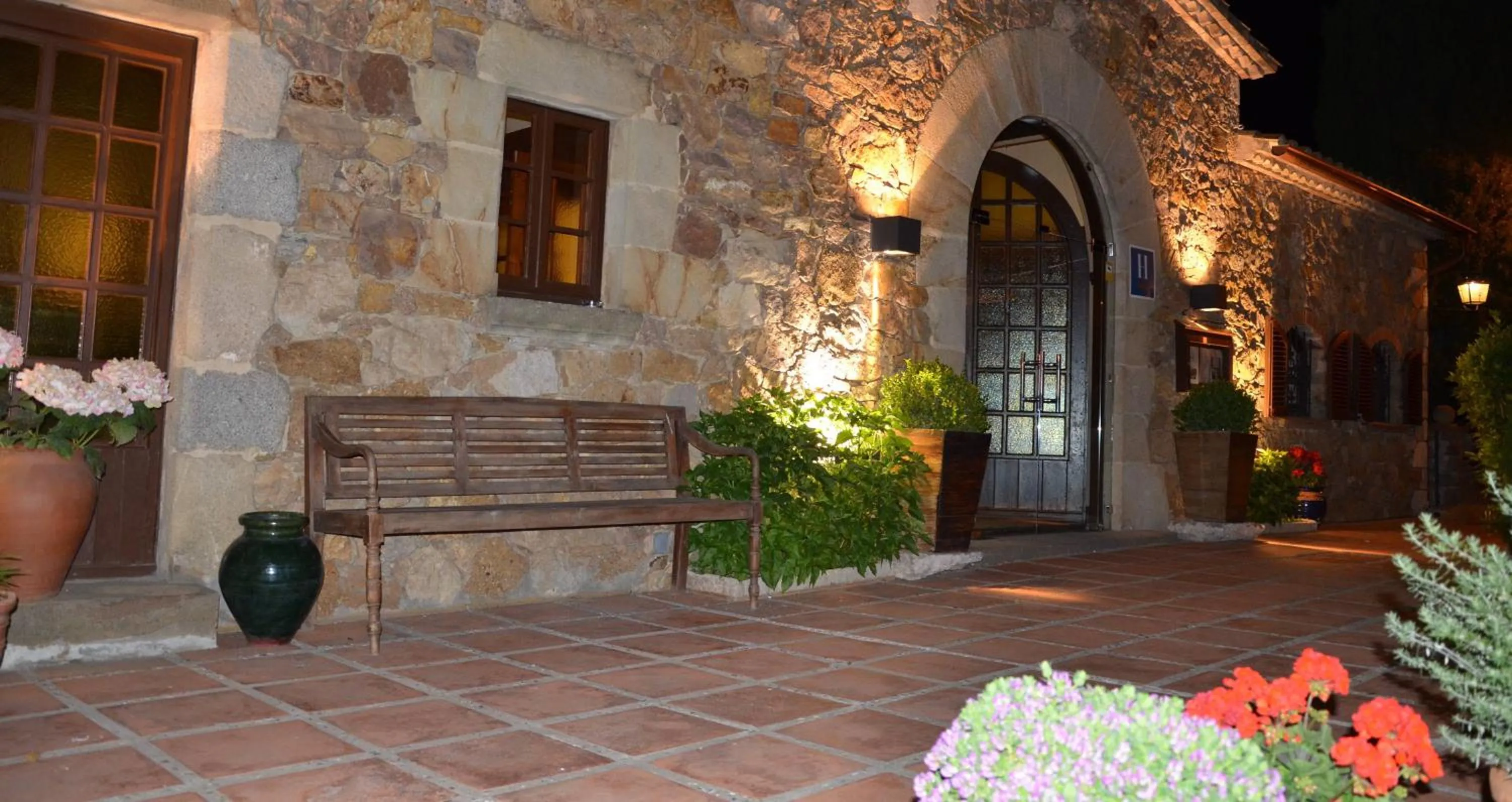 Facade/entrance in Hotel Galena Mas Comangau