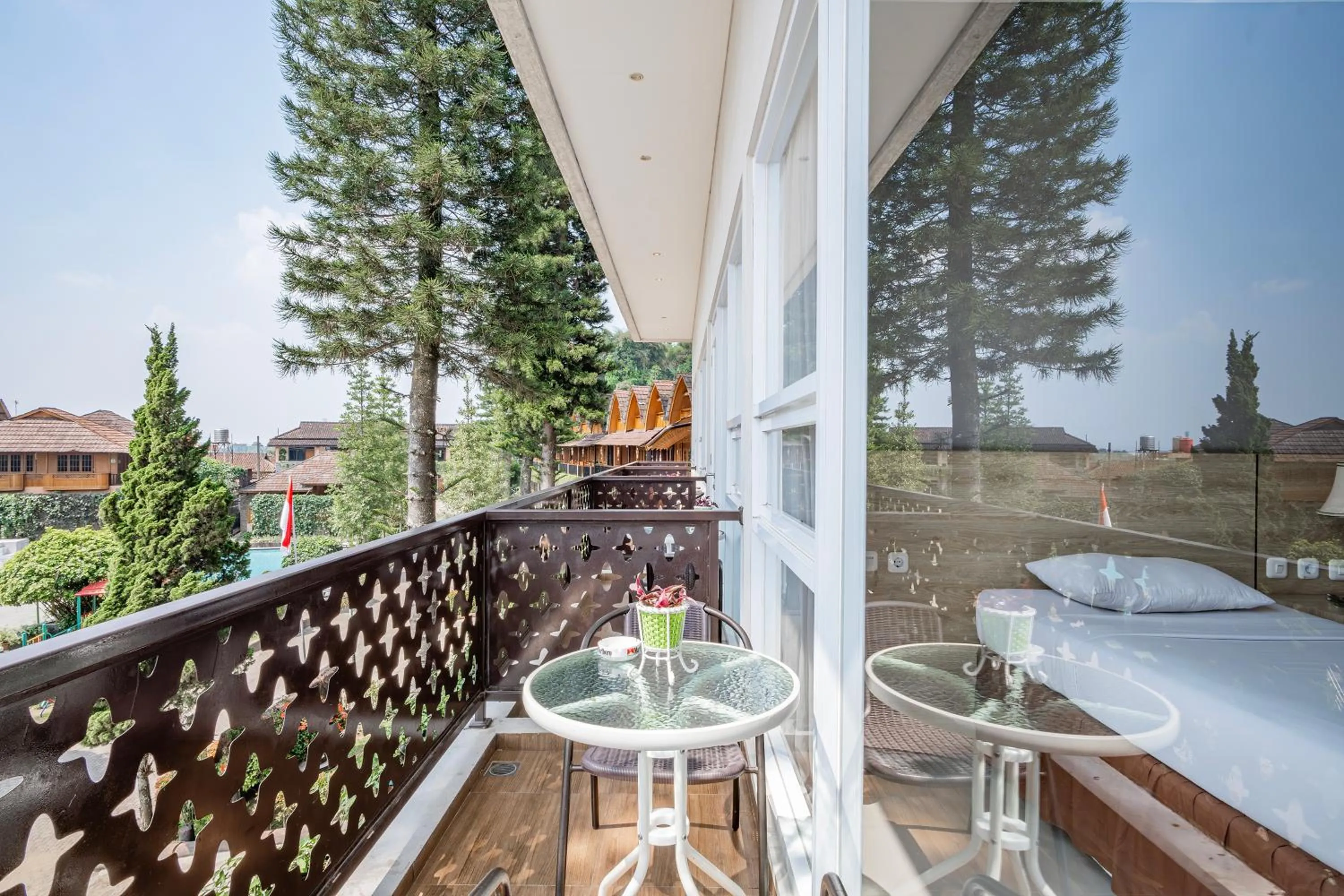 Balcony/Terrace in Hotel Pesona Ciwidey