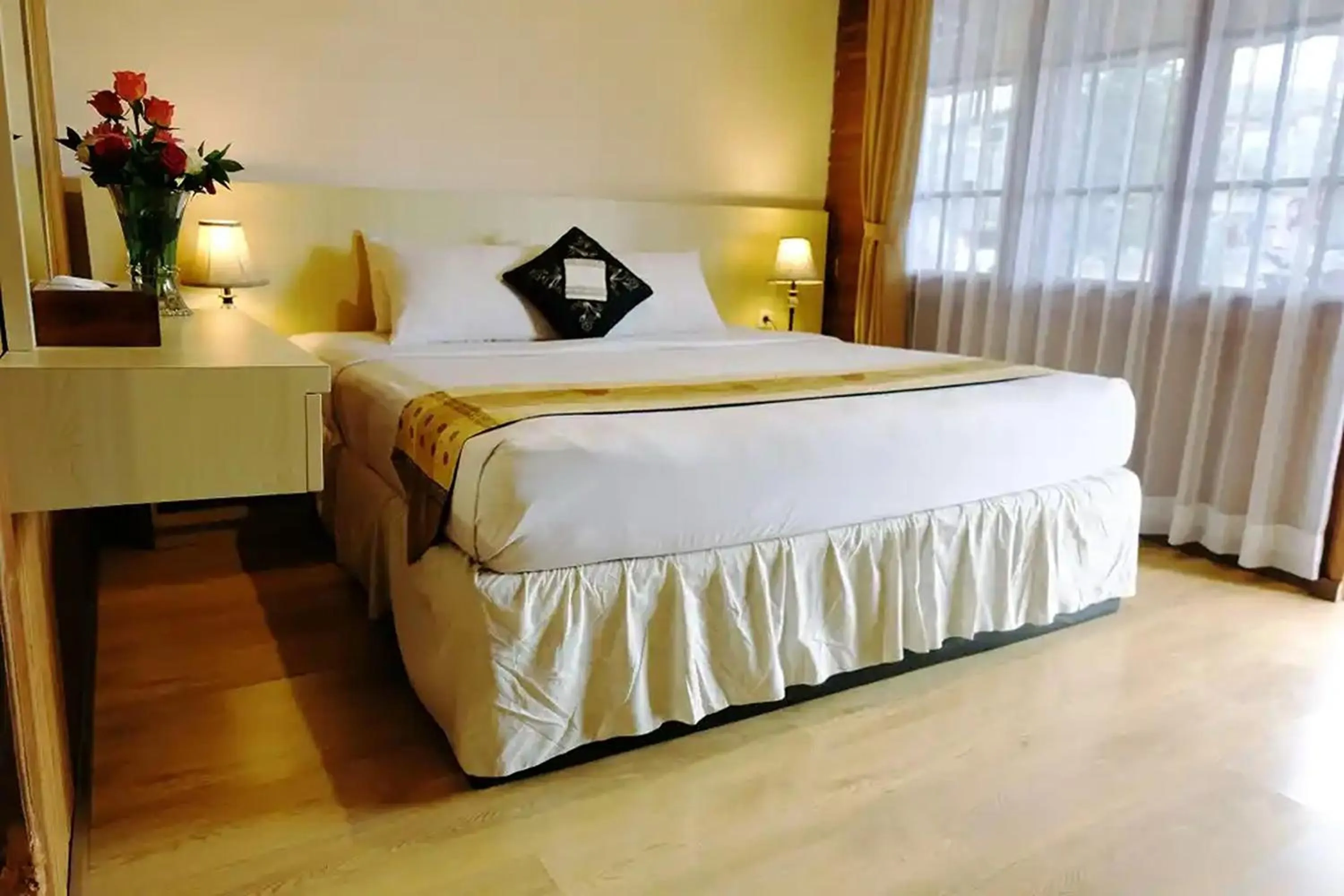 Bed in Hotel Pesona Ciwidey