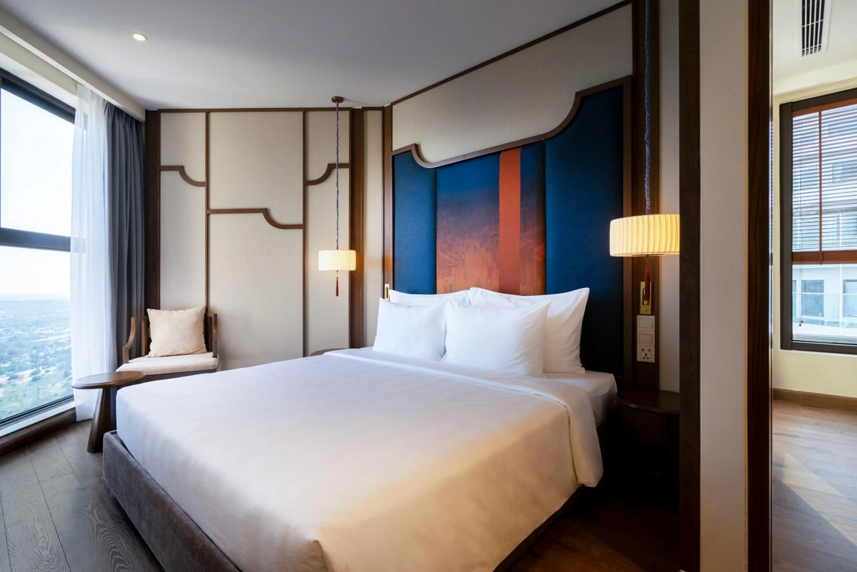 Bed in Mandala Cham Bay Mui Ne