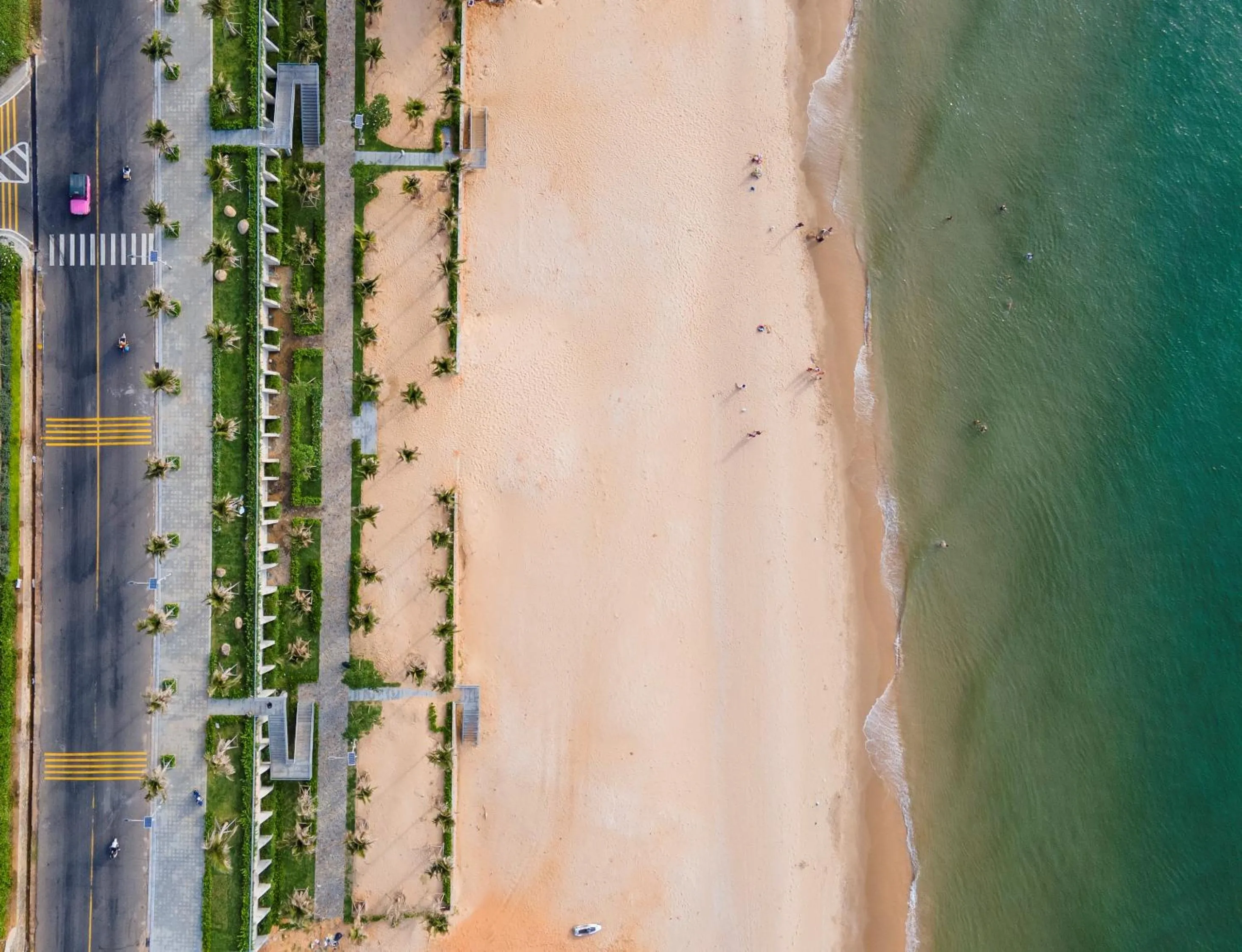 Beach in Mandala Cham Bay Mui Ne