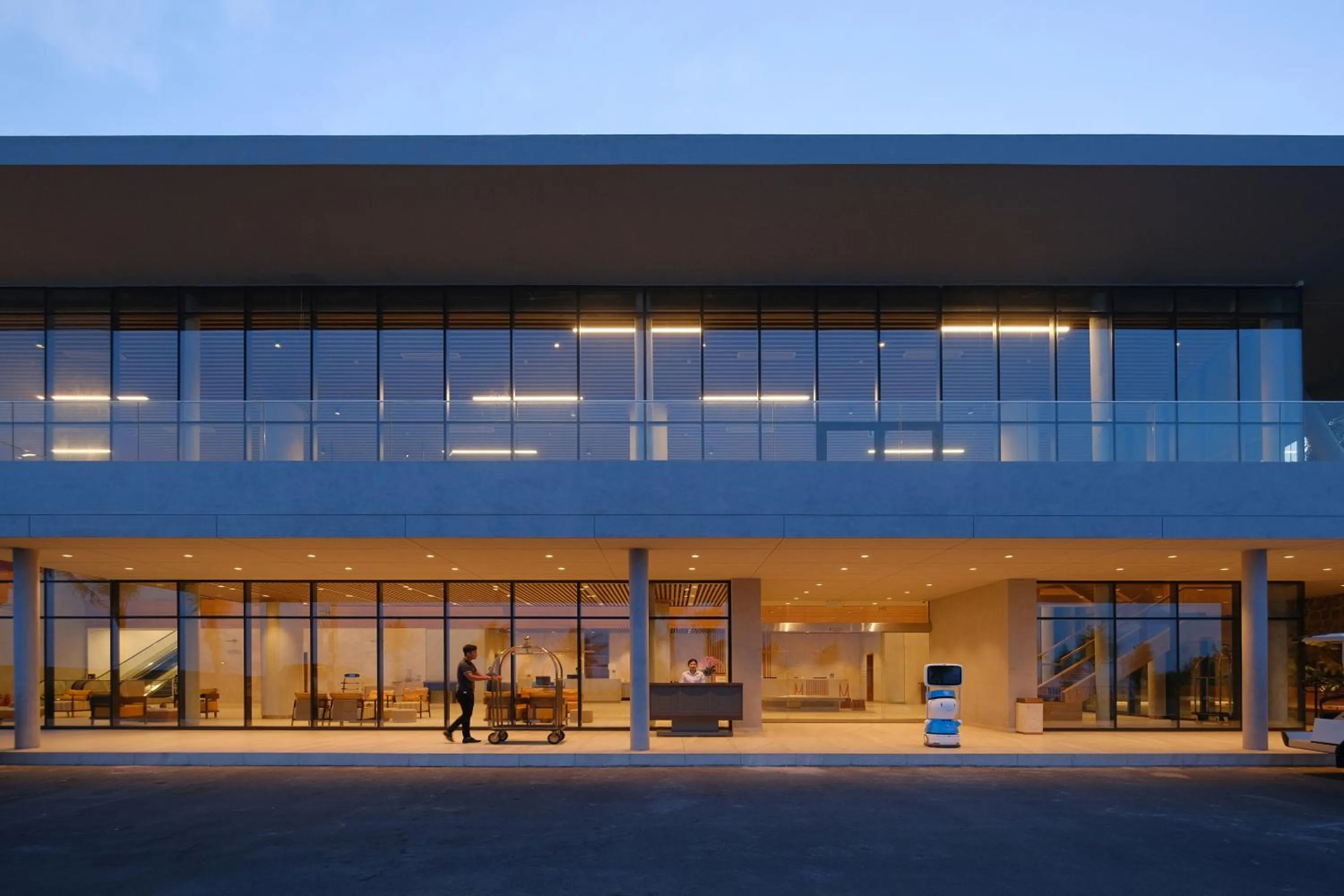 Lobby or reception in Mandala Cham Bay Mui Ne