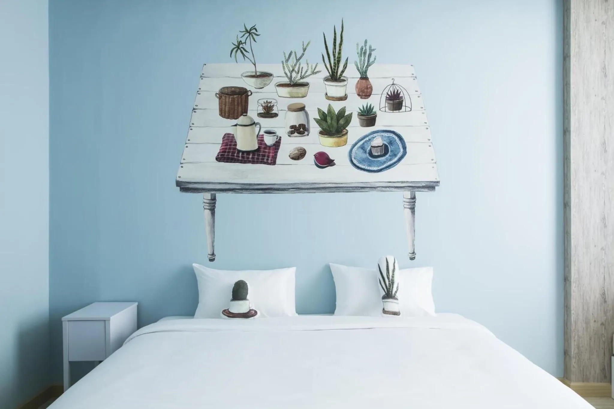 Bedroom, Bed in Beat Hotel Bangkok