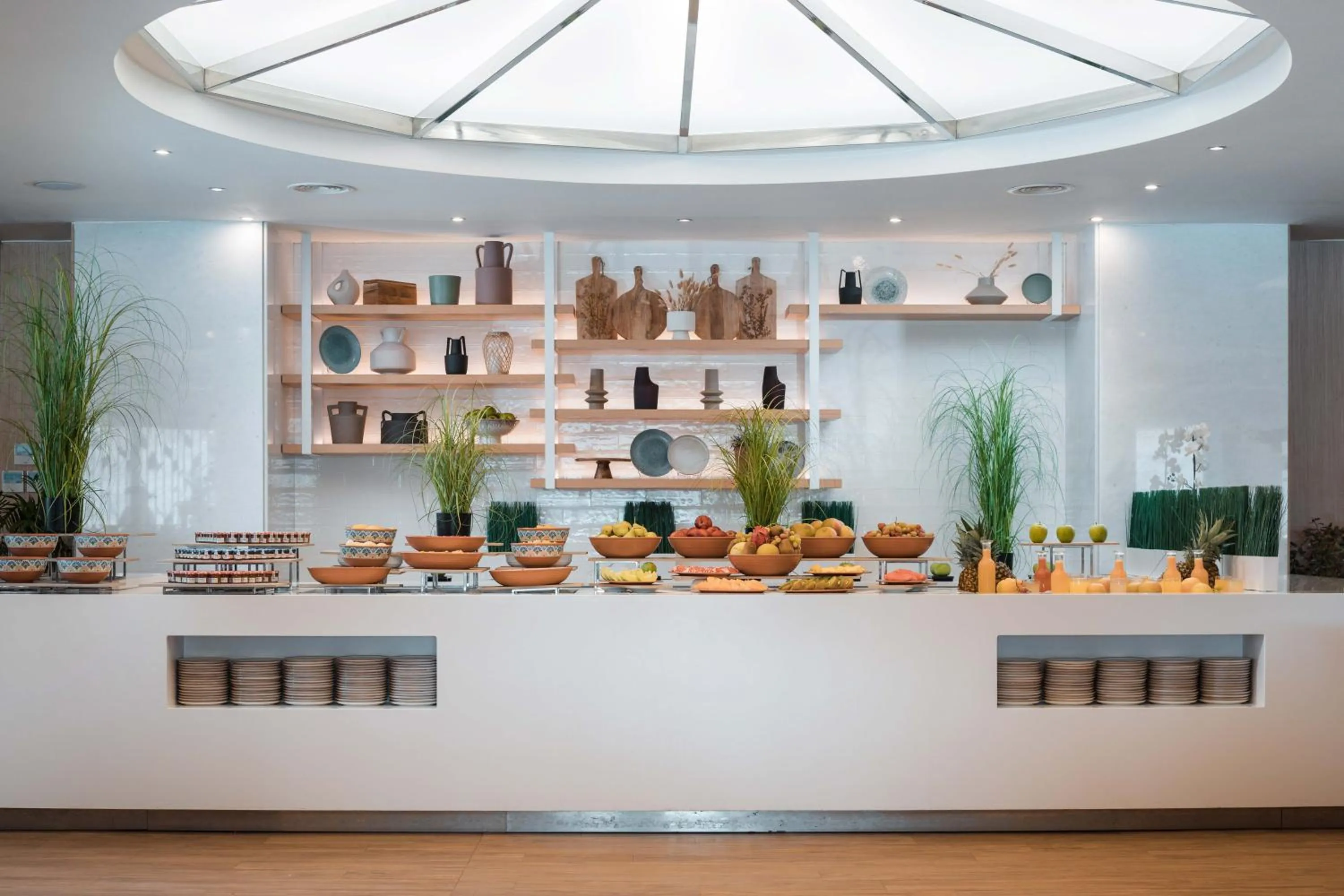 Buffet breakfast in Eden Roc Resort - All Inclusive