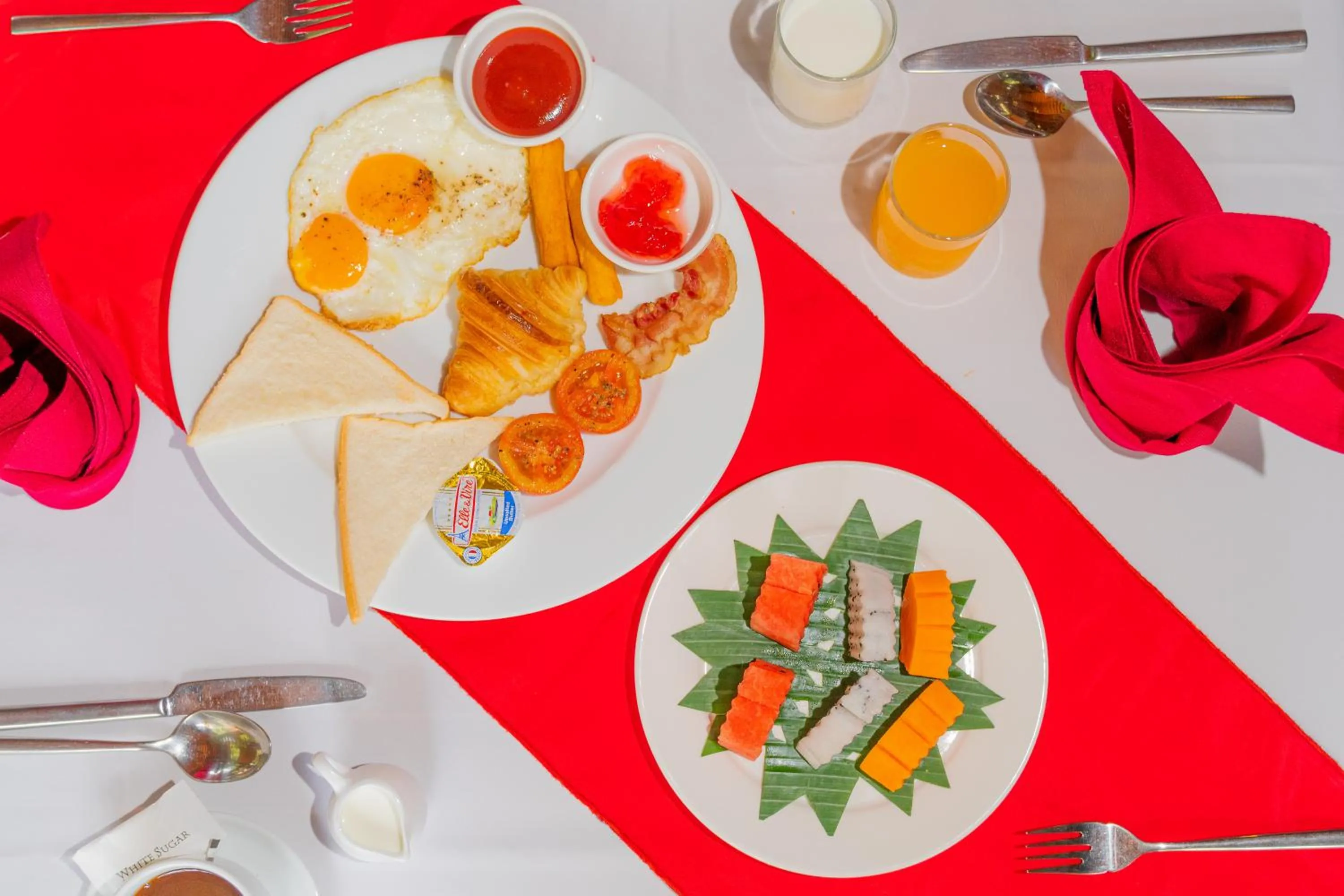 Food and drinks in Angkor Tempora Boutique