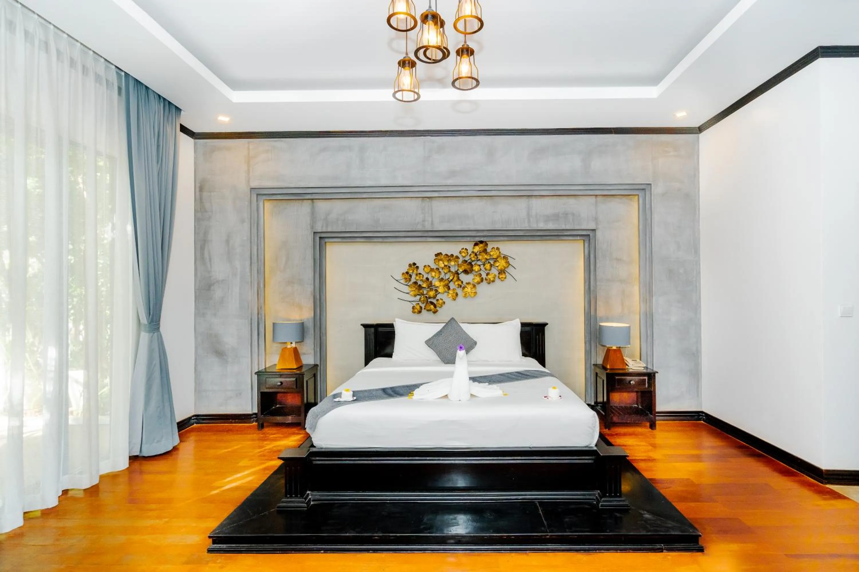 Bedroom, Bed in Angkor Tempora Boutique