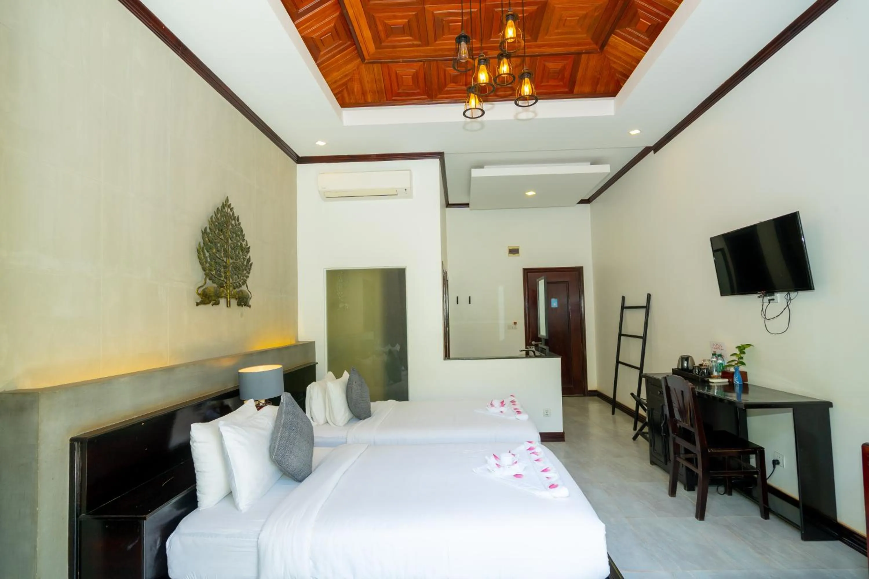 Bedroom, Bed in Angkor Tempora Boutique