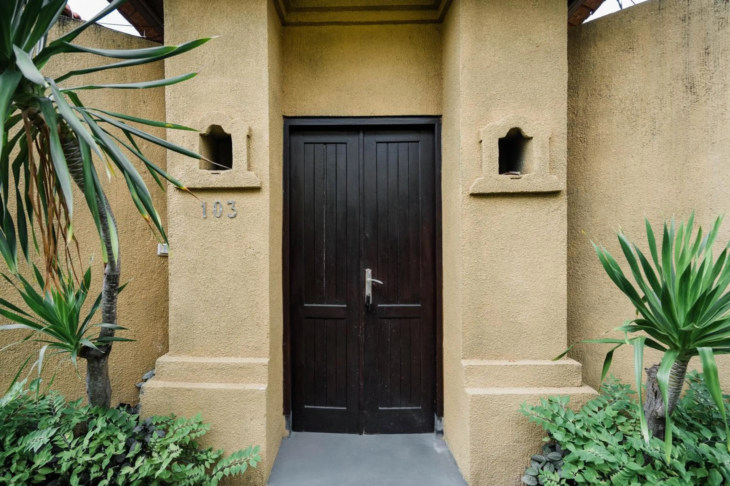 Facade/entrance in Bali Radiance Villas Seminyak