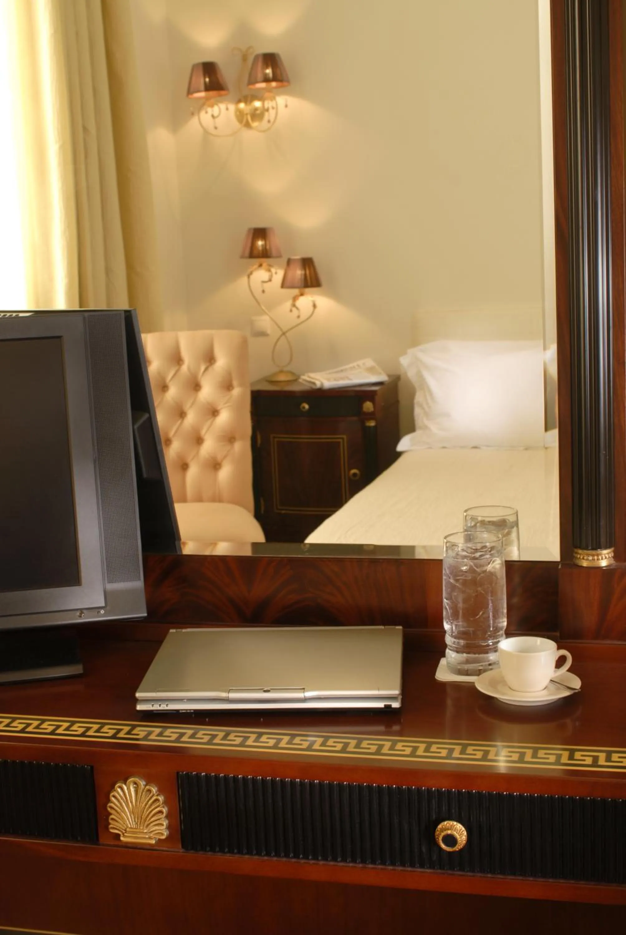 Decorative detail in Acropolis Museum Boutique Hotel