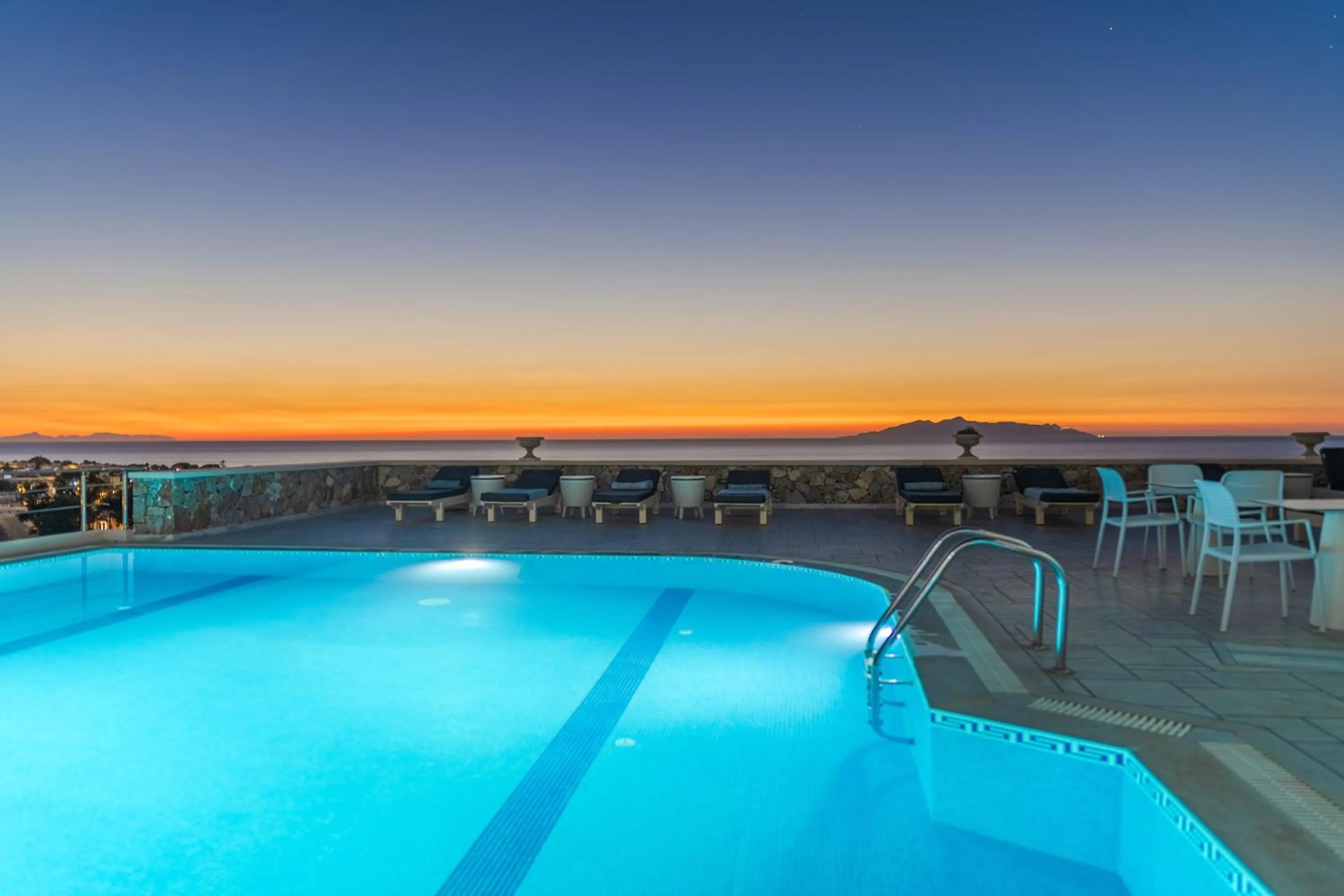 Swimming pool in Epavlis Hotel & Spa