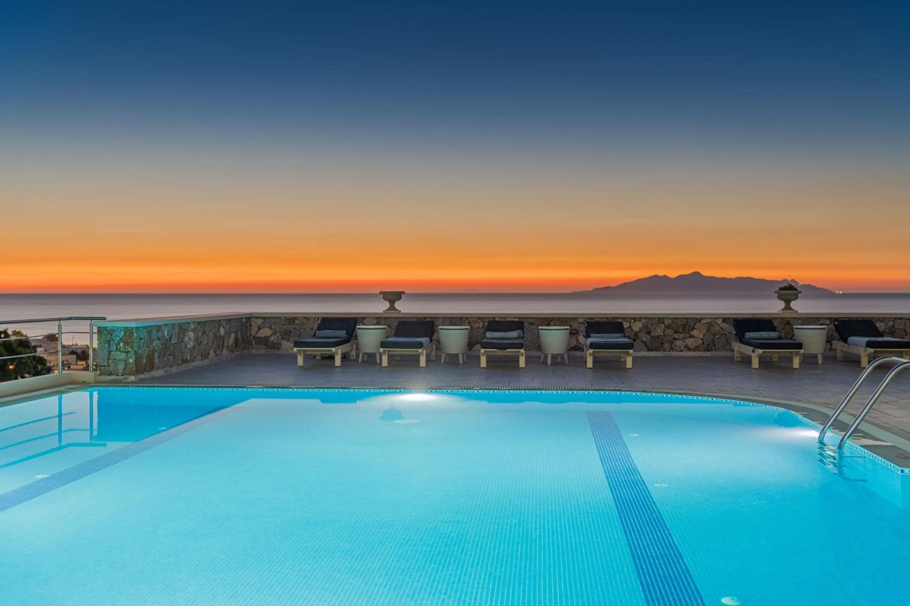 Swimming pool in Epavlis Hotel & Spa