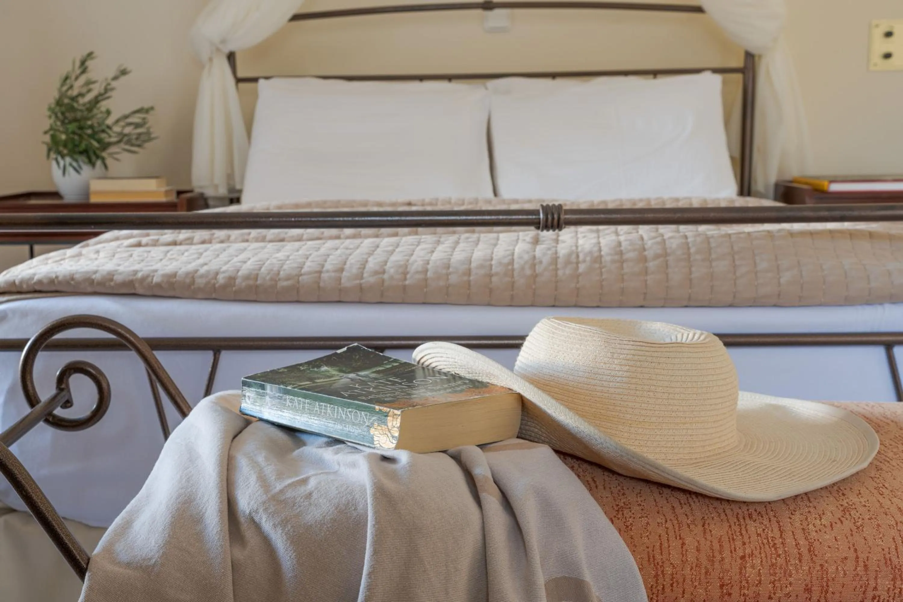 Bed in Epavlis Hotel & Spa