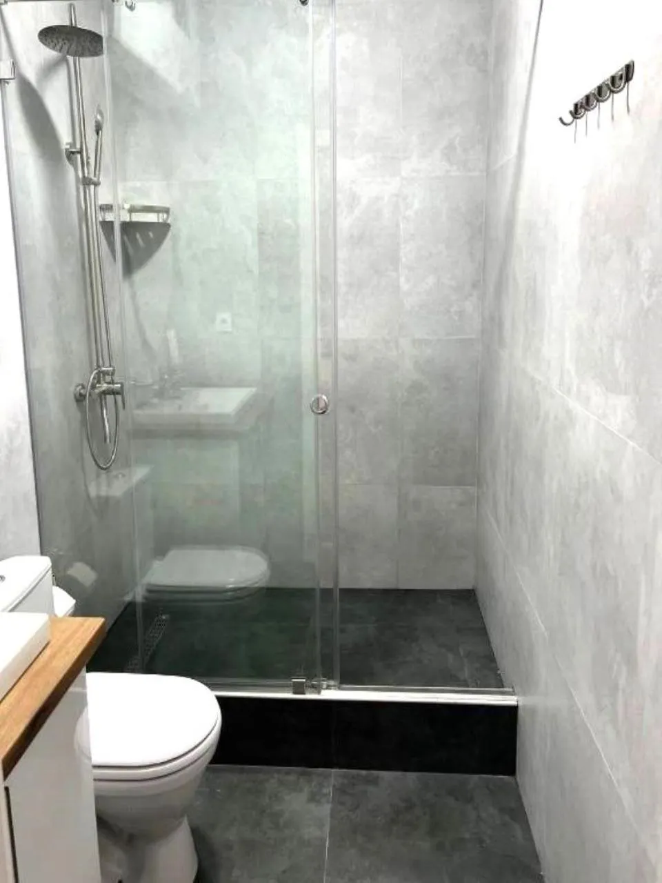Shower in Dosman Hotel Bishkek