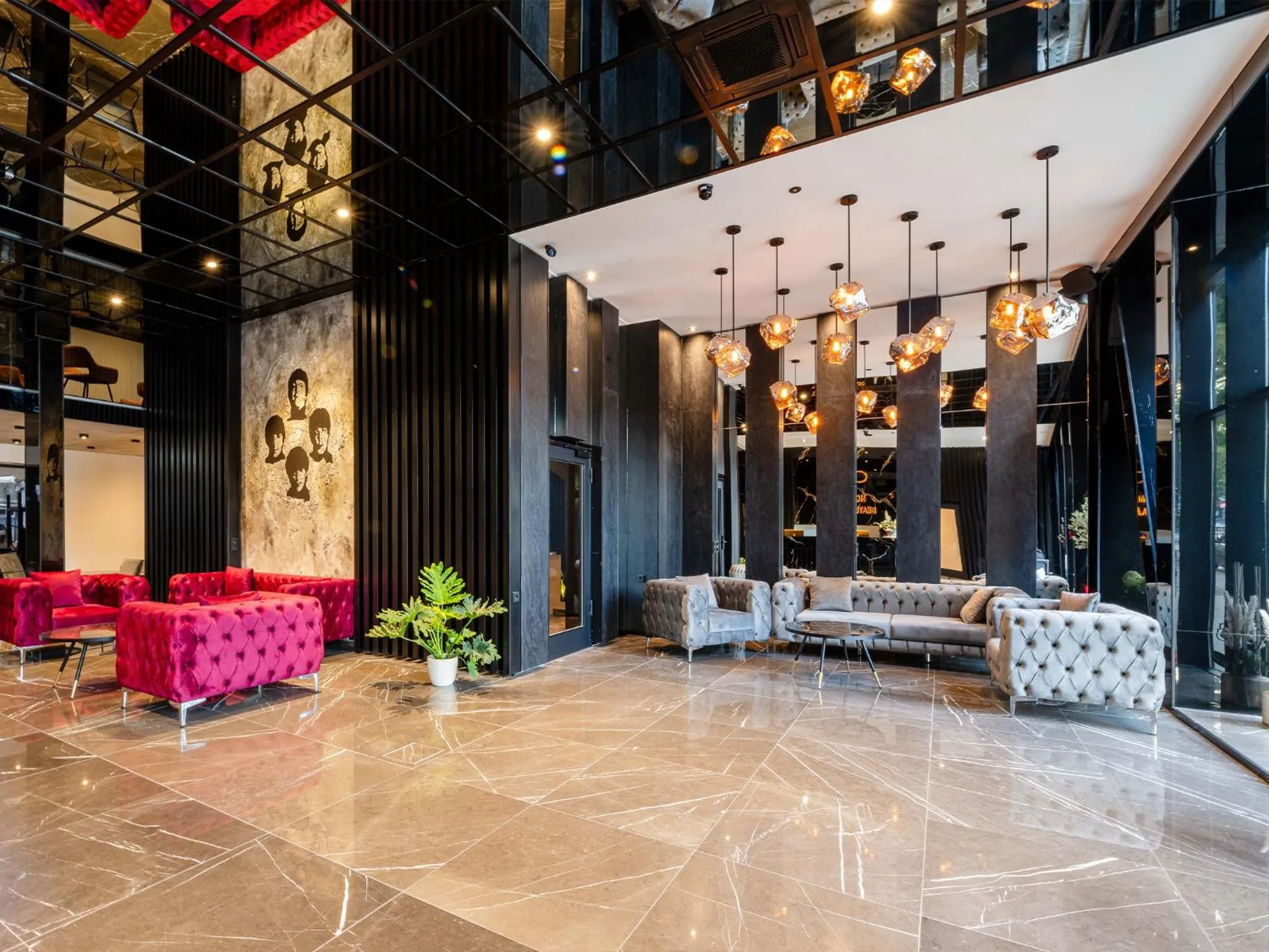 Lobby or reception in Hotel am Beatles-Platz