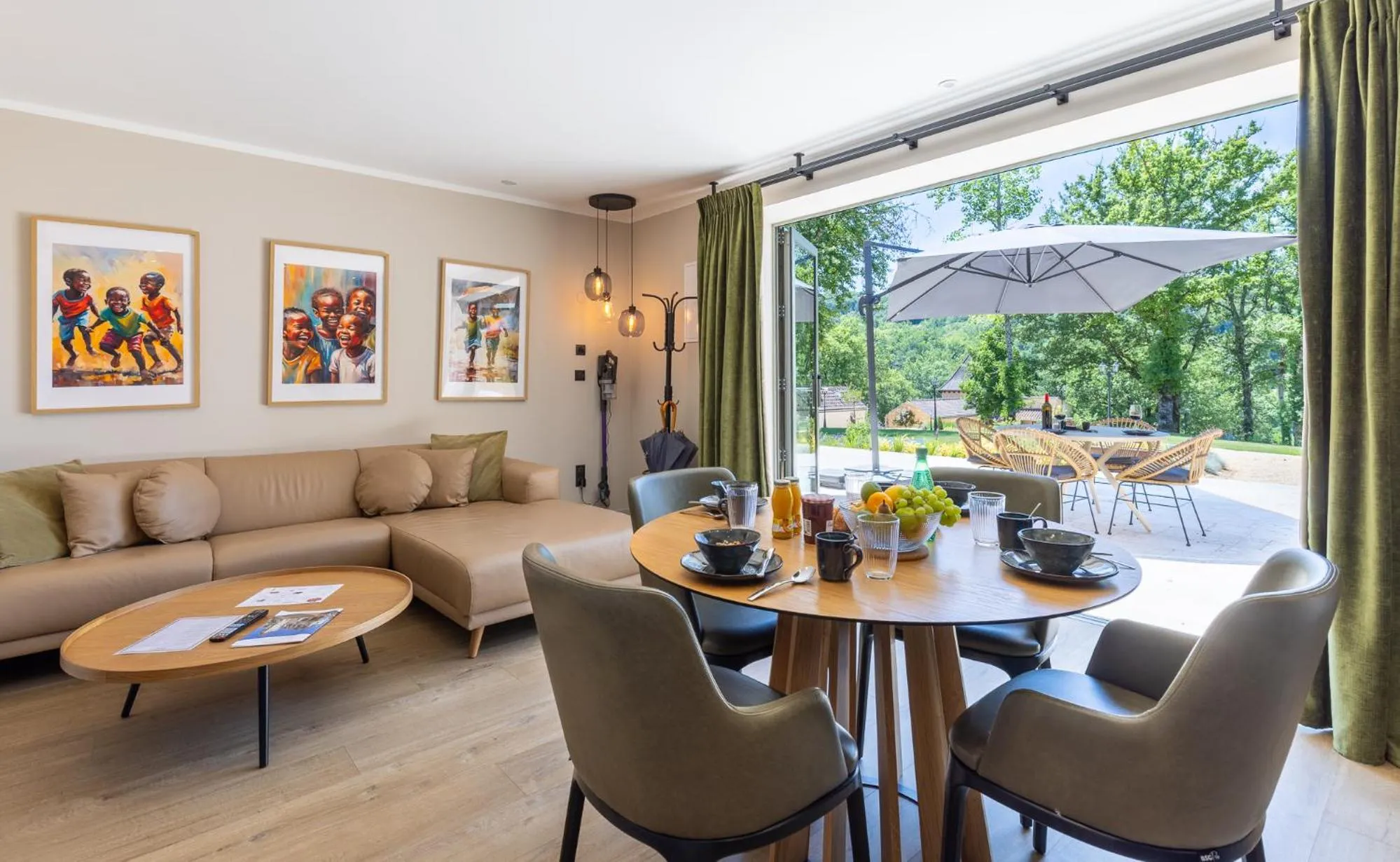 Living room in La Perle de Domme