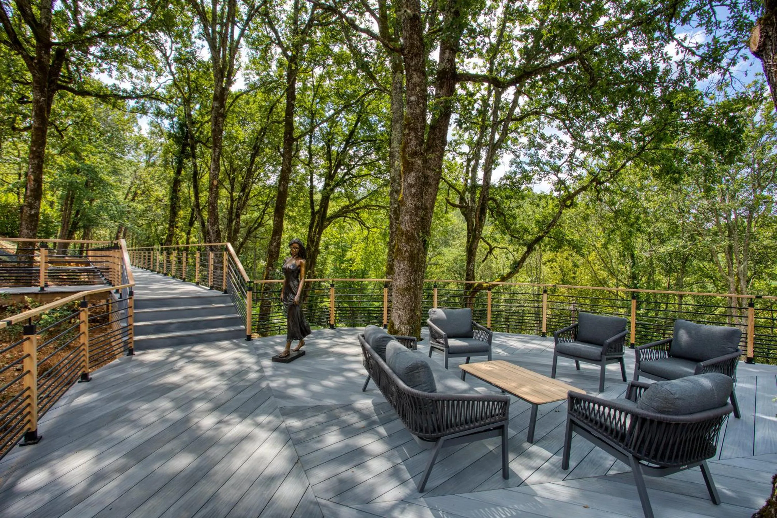 Patio in La Perle de Domme