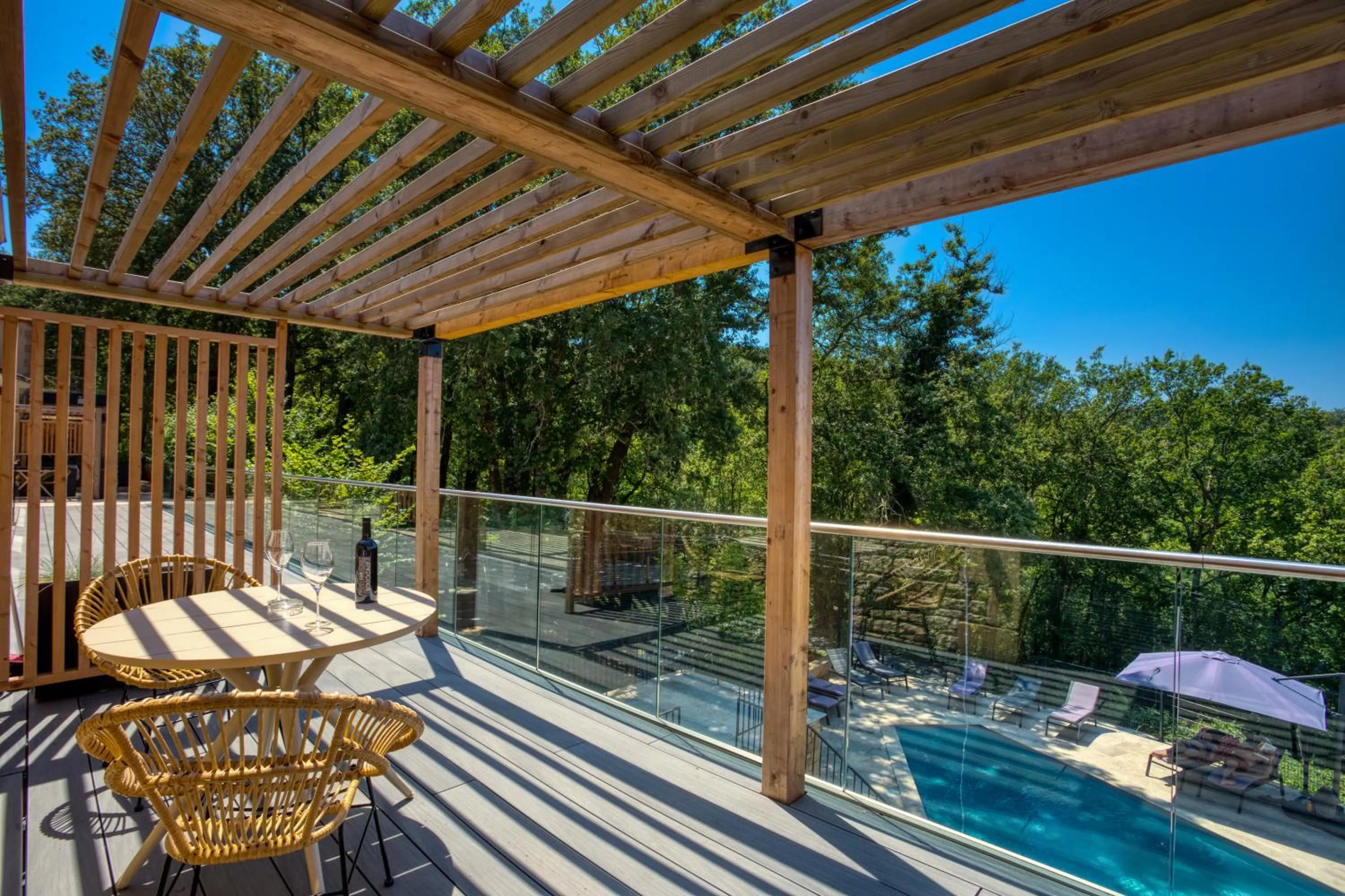 Balcony/Terrace in La Perle de Domme