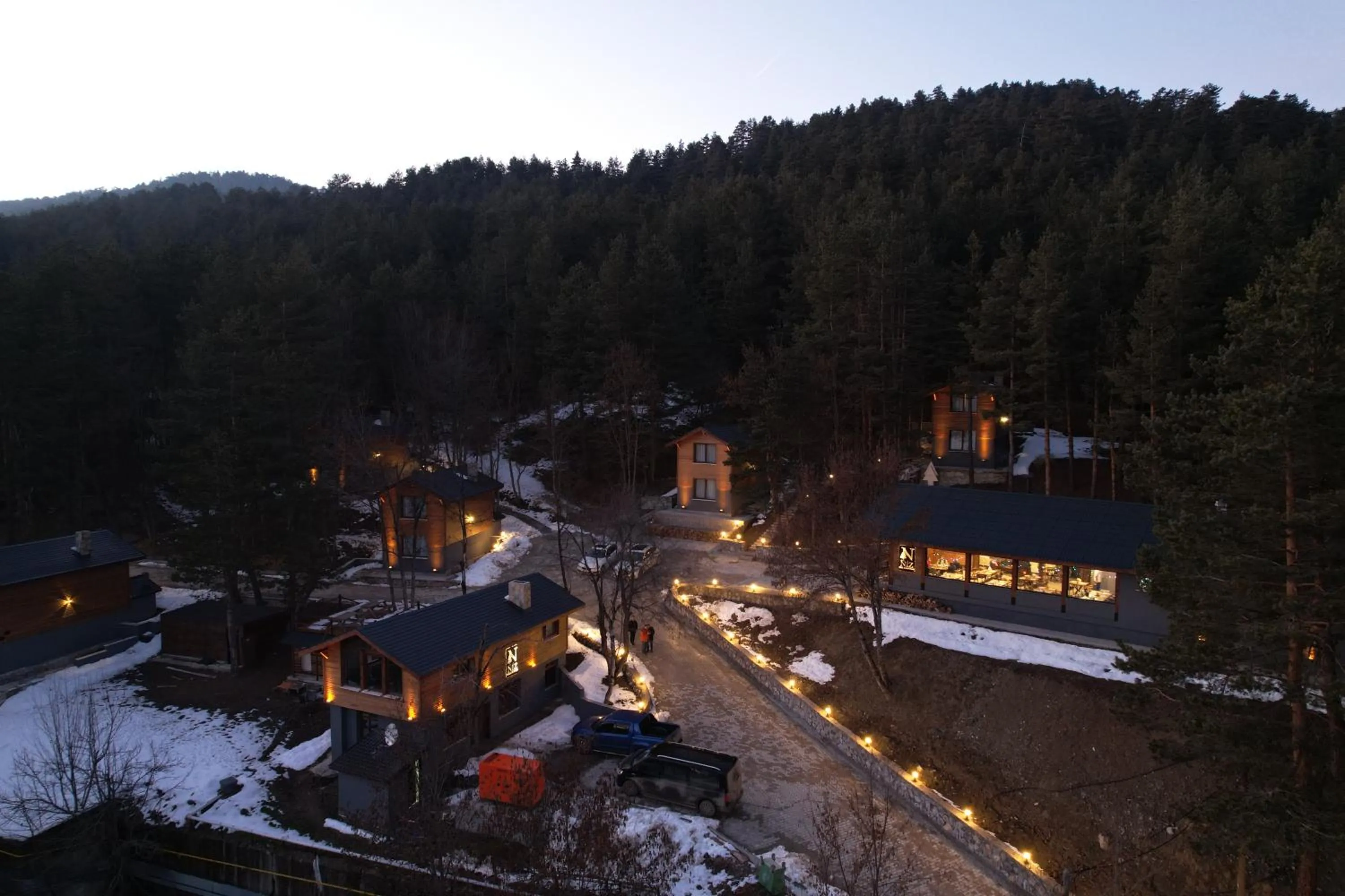 Bird's eye view in Abant Niz