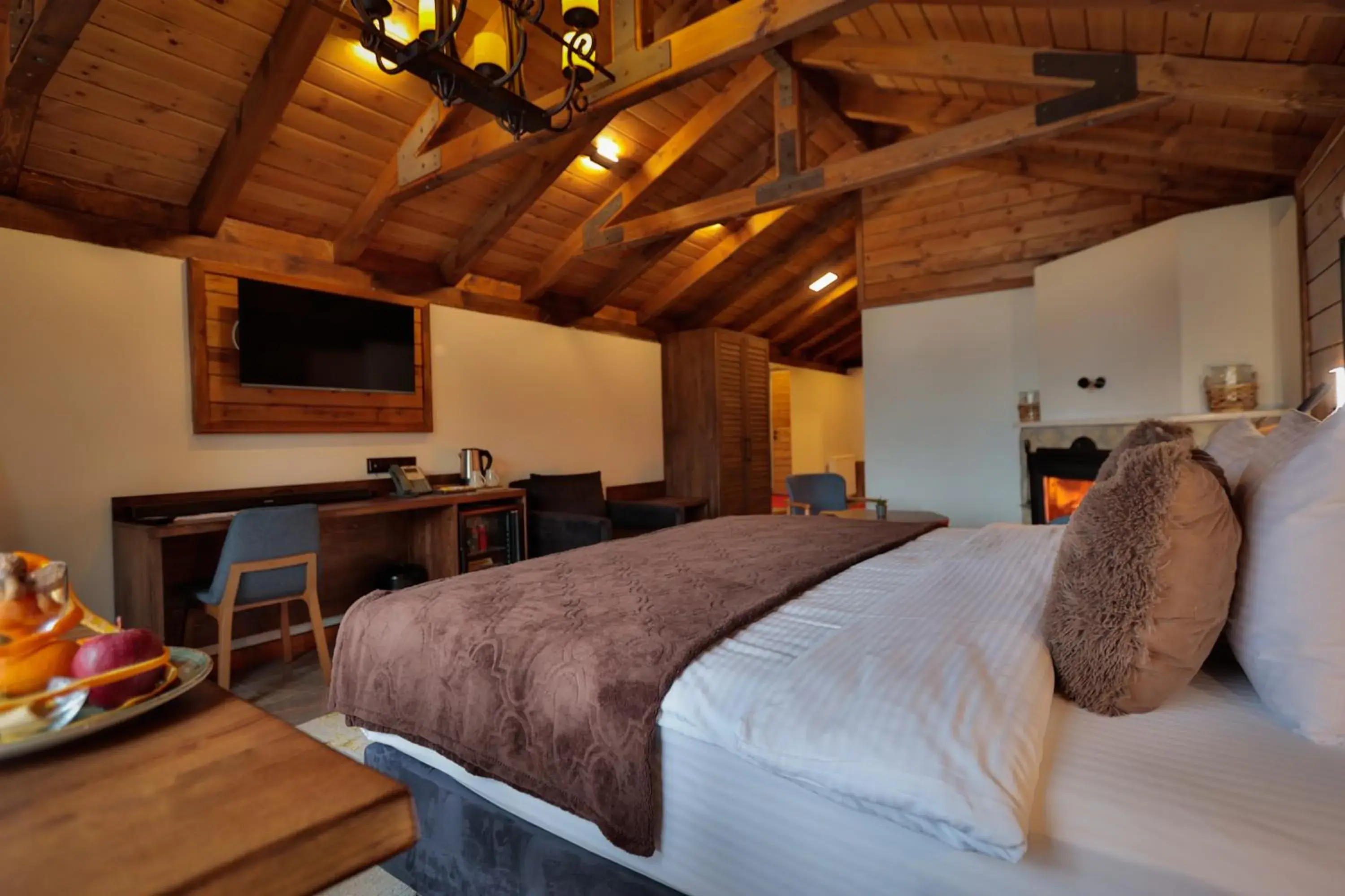 Luxury Quadruple Room in Abant Niz Luxury Quadruple Room in Abant Niz