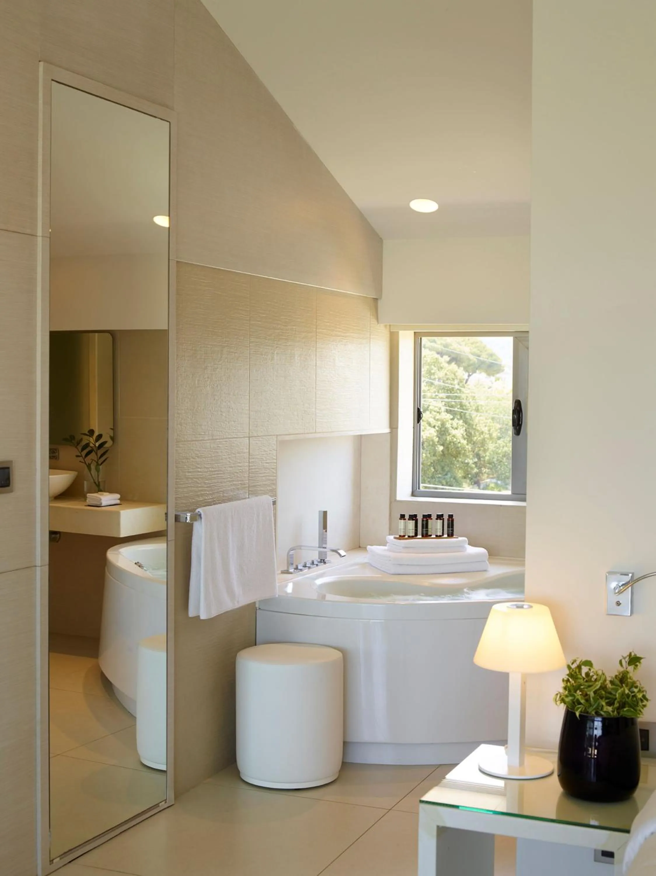 Toilet in The Ixian Grand & All Suites - Adults Only Hotel