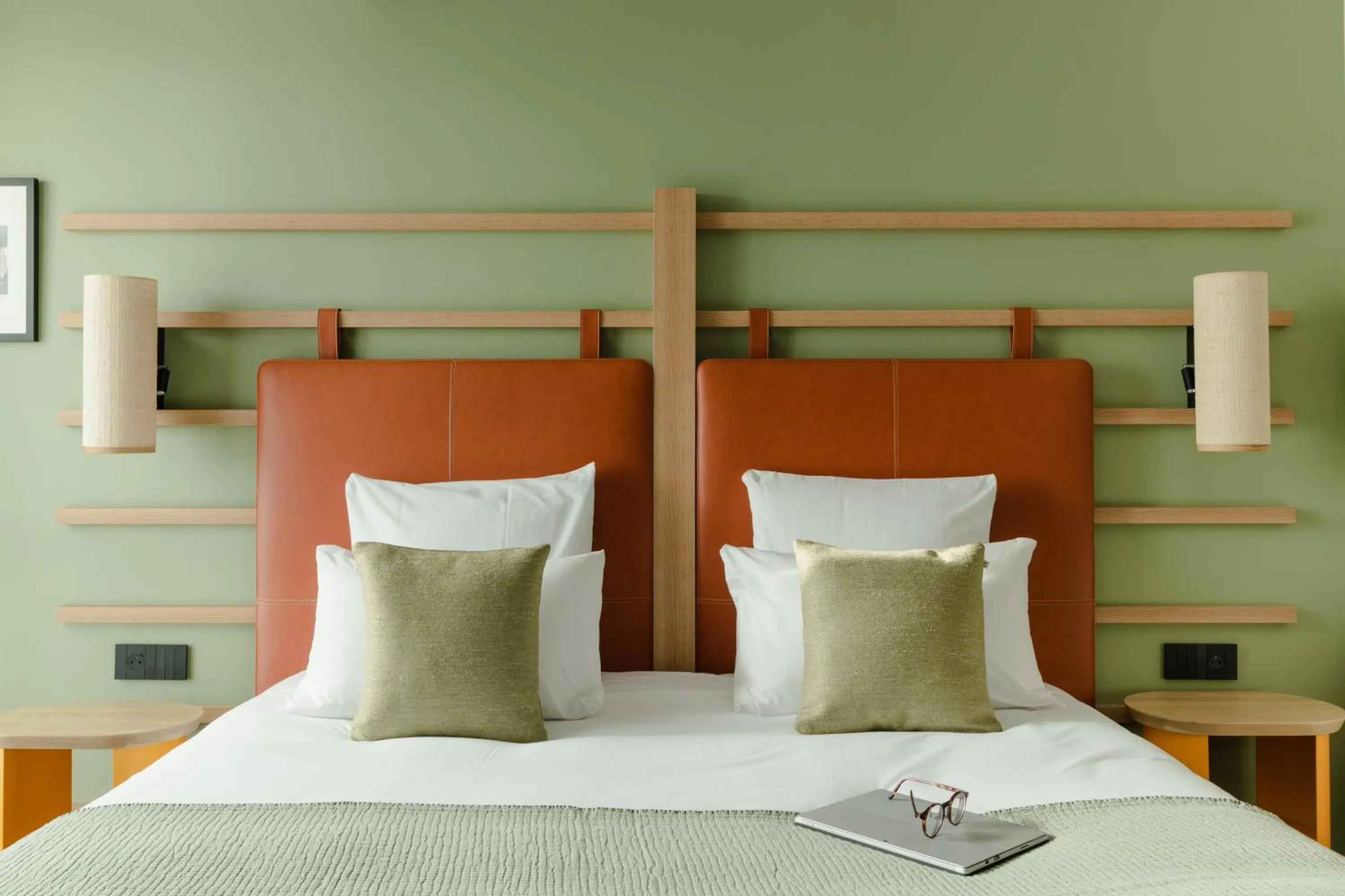 Bed in Hôtel Parc du Landreau