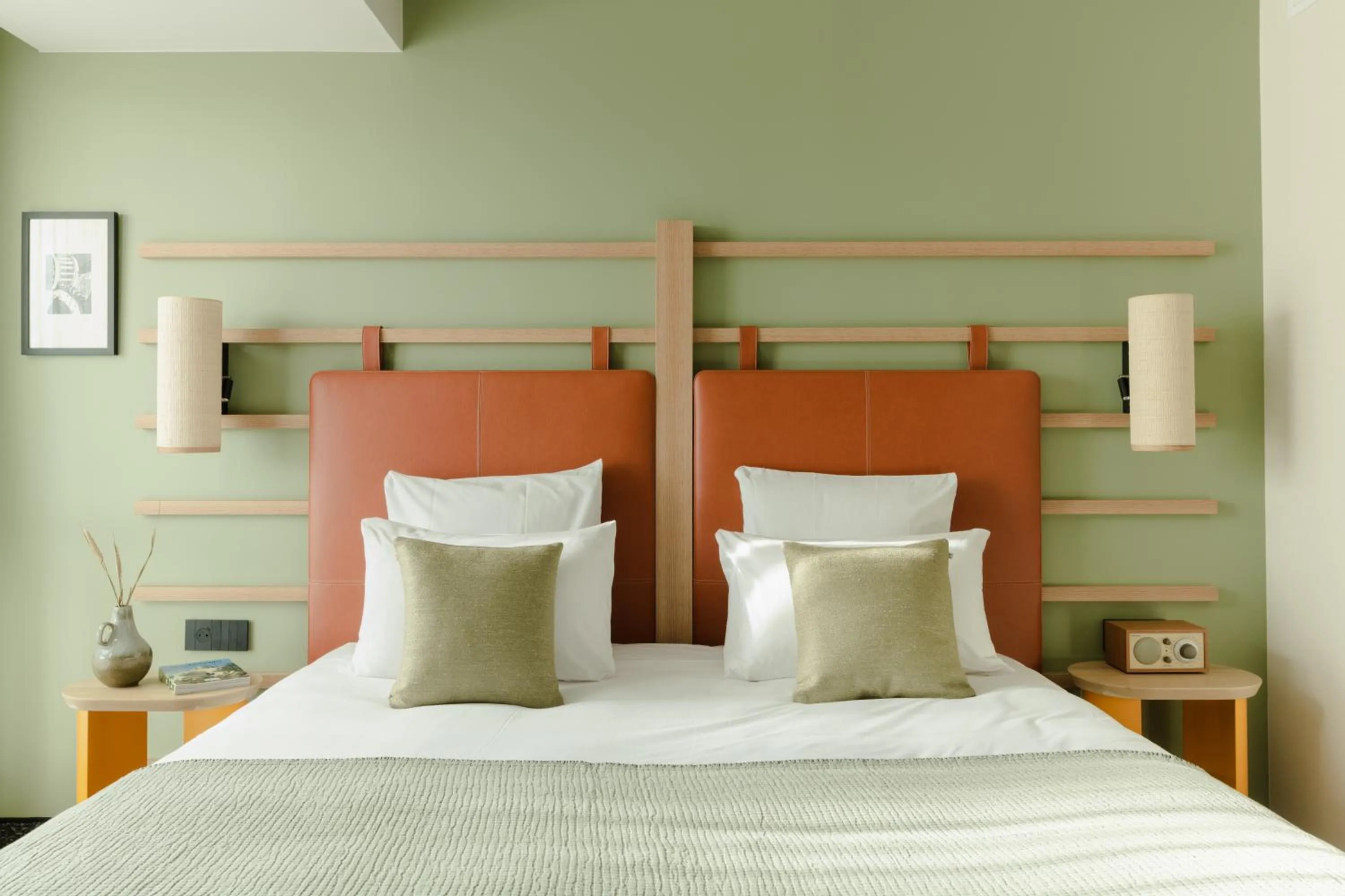 Bed in Hôtel Parc du Landreau